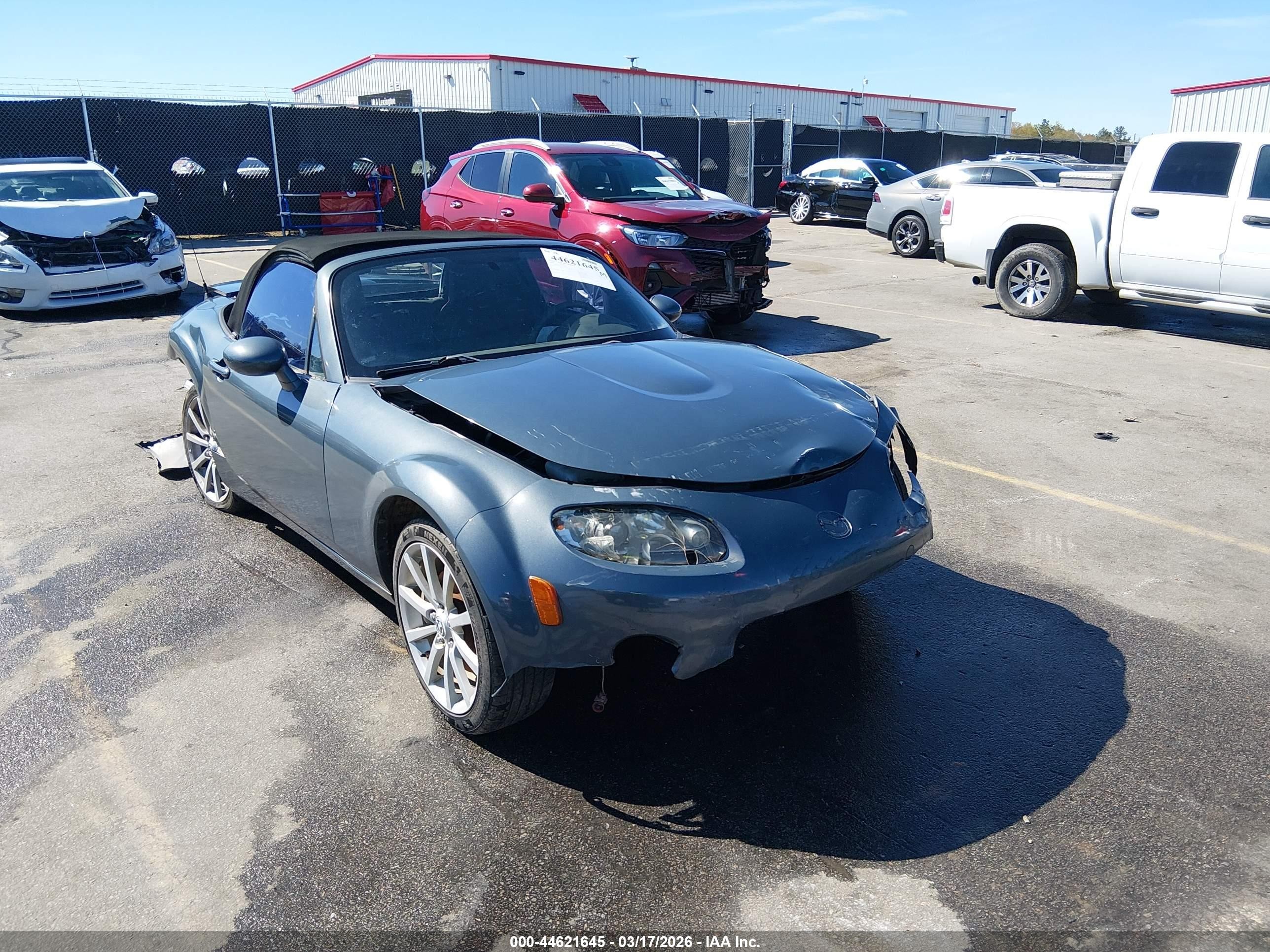 2008 Mazda Mx-5 Touring Синий vin: JM1NC25F180138891