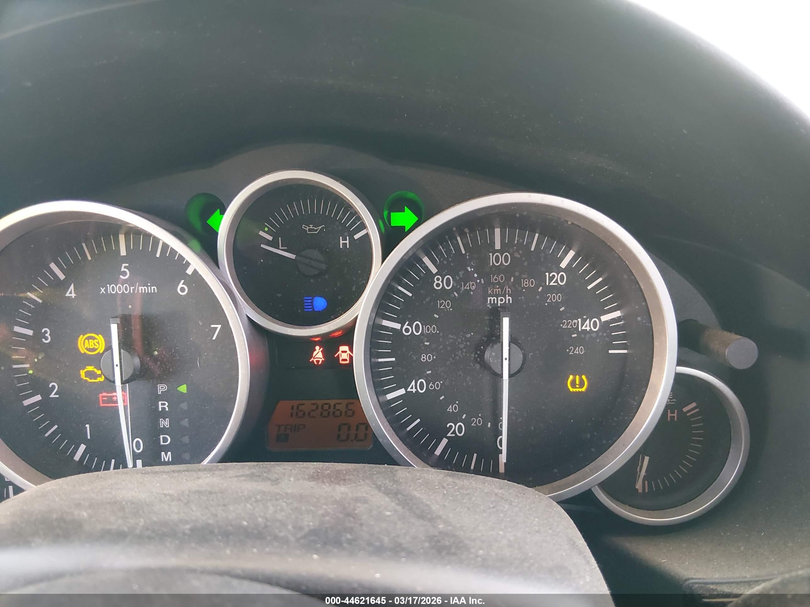 2008 Mazda Mx-5 Touring Blue vin: JM1NC25F180138891