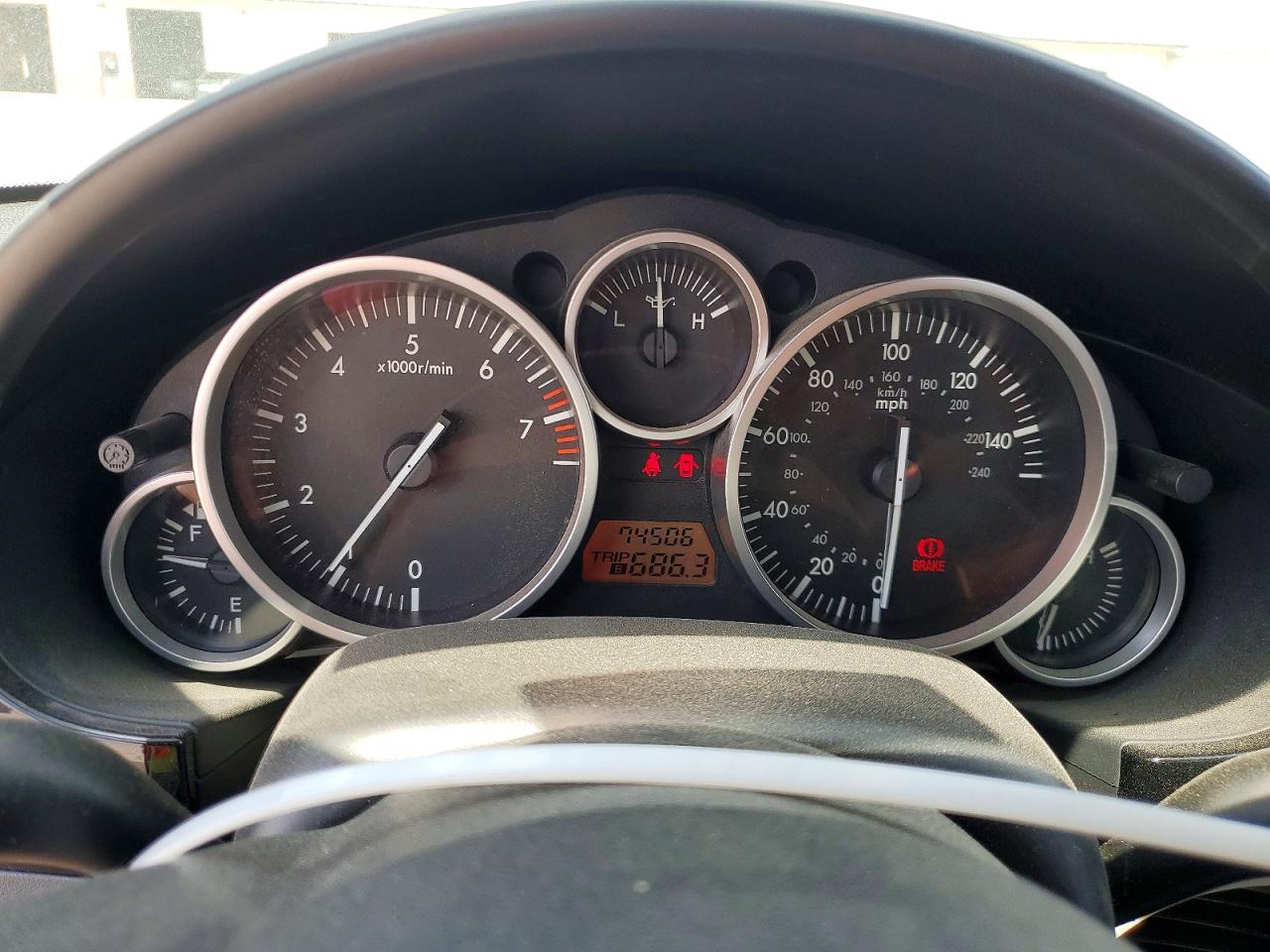 2008 Mazda Mx-5 Miata Maroon vin: JM1NC25F180153925