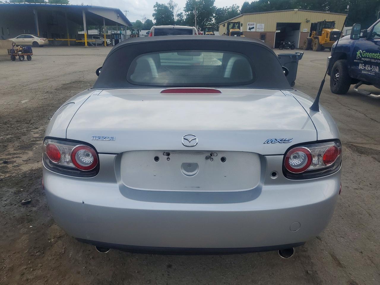 2006 Mazda Mx-5 Miata Silver vin: JM1NC25F260111809