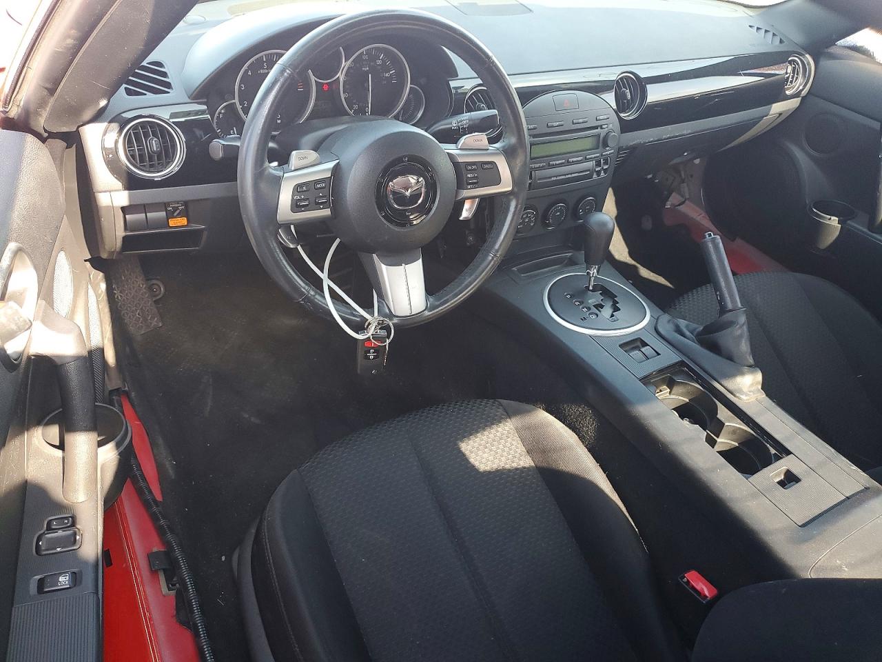 2007 Mazda Mx-5 Miata Red vin: JM1NC25F270129874