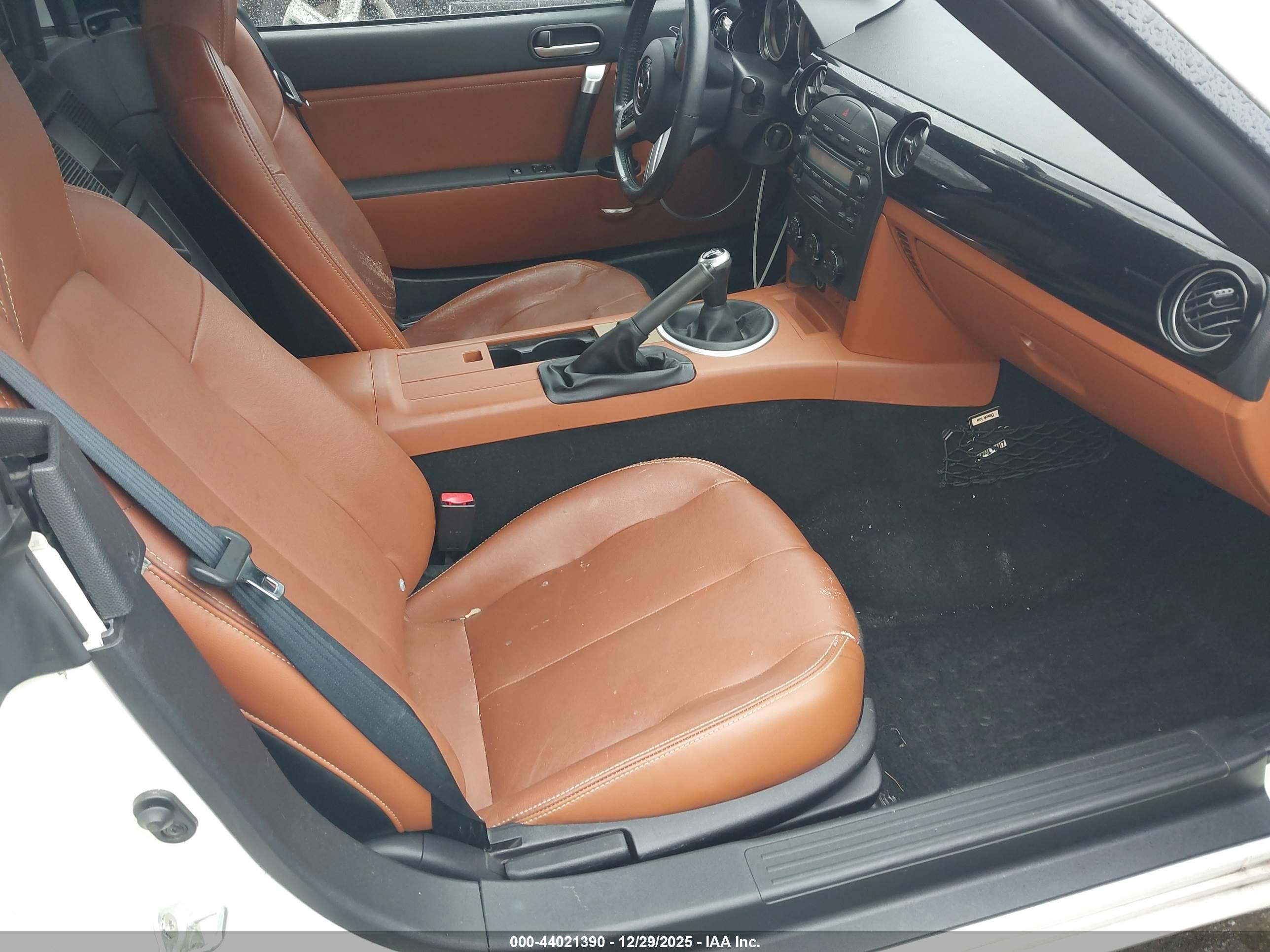 2007 Mazda Mx-5 Grand Touring Белый vin: JM1NC25F270136906