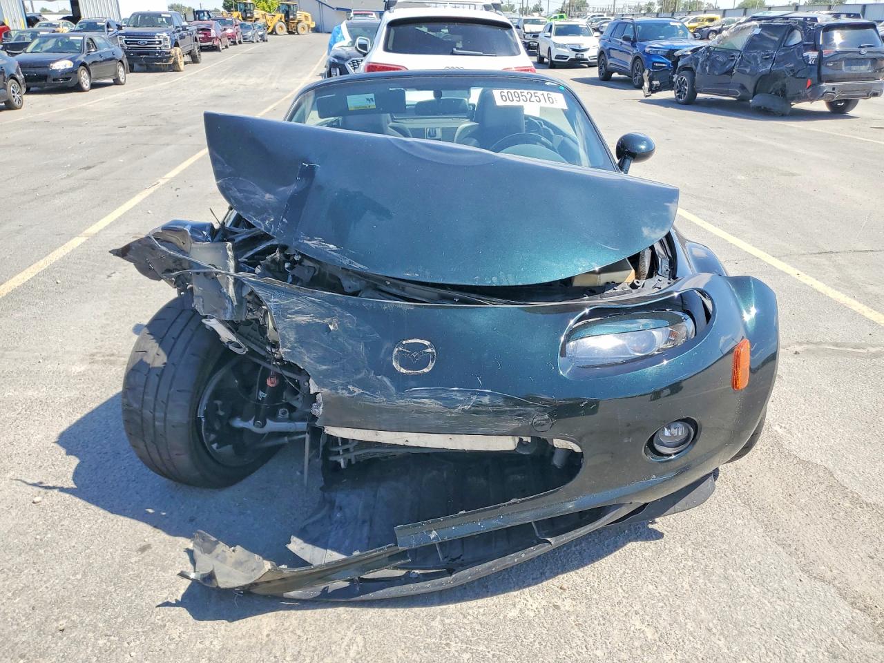 2008 Mazda Mx-5 Miata Зеленый vin: JM1NC25F280153867