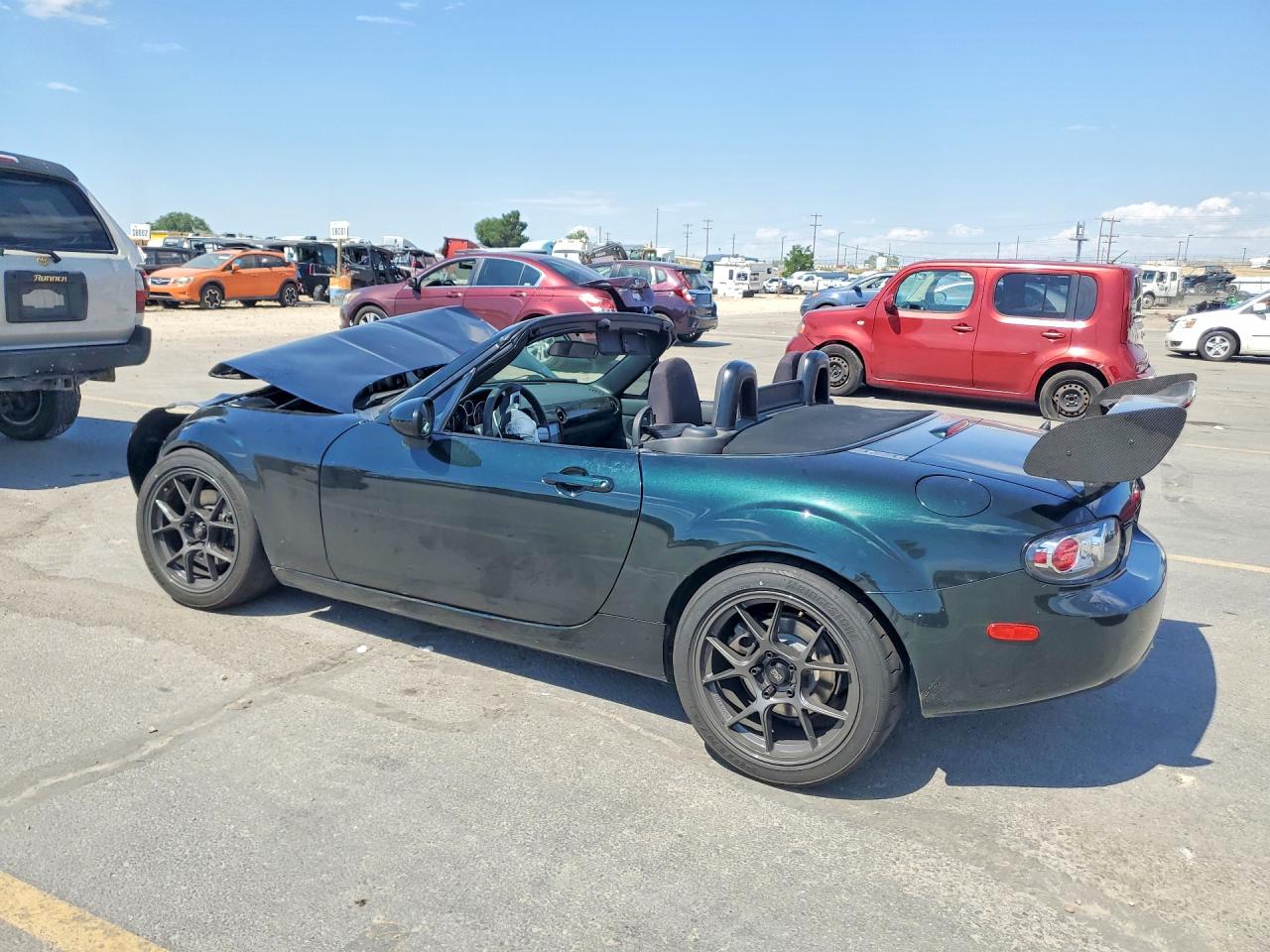 2008 Mazda Mx-5 Miata Зеленый vin: JM1NC25F280153867
