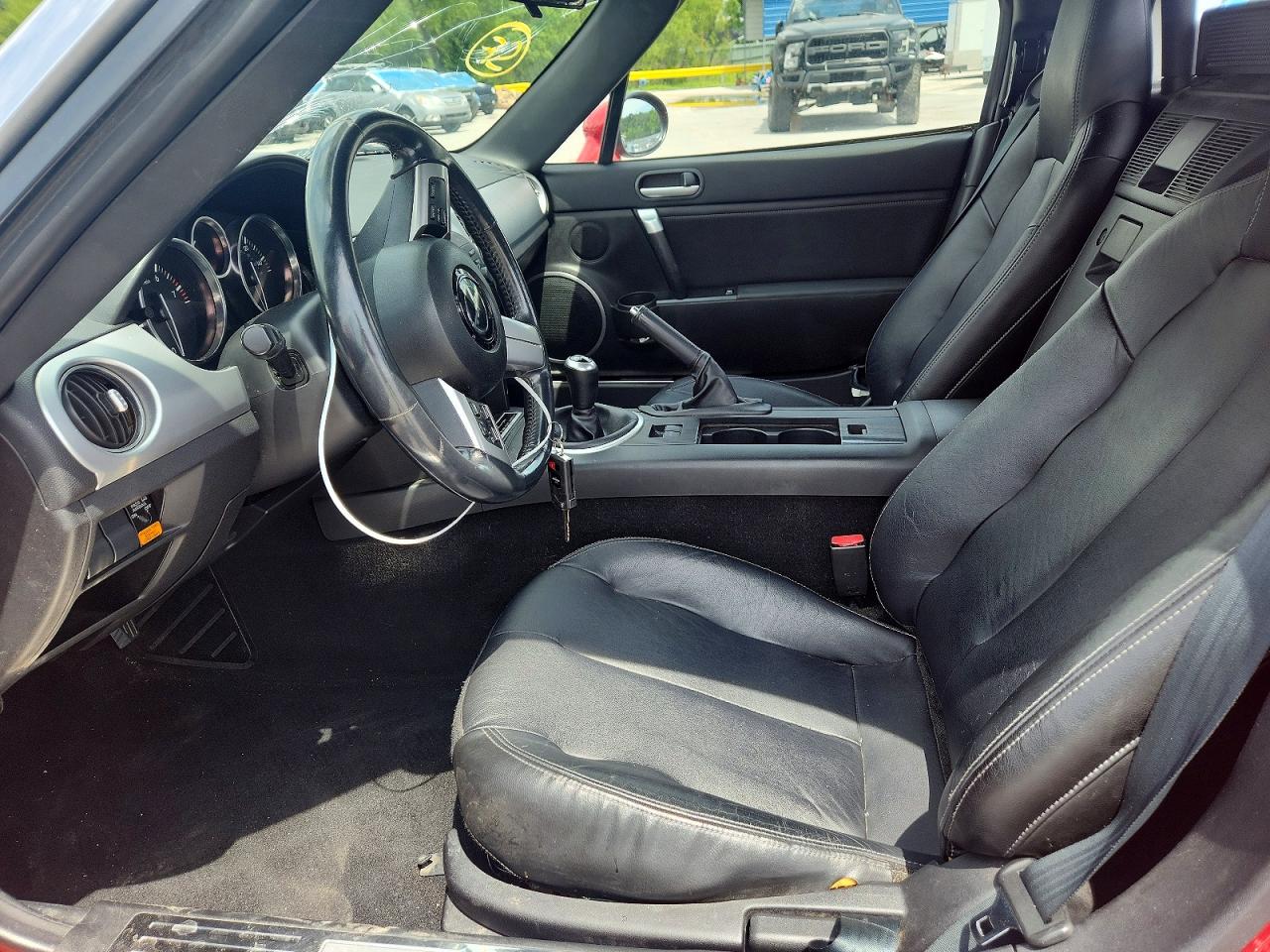 2006 Mazda Mx-5 Miata Red vin: JM1NC25F360100429