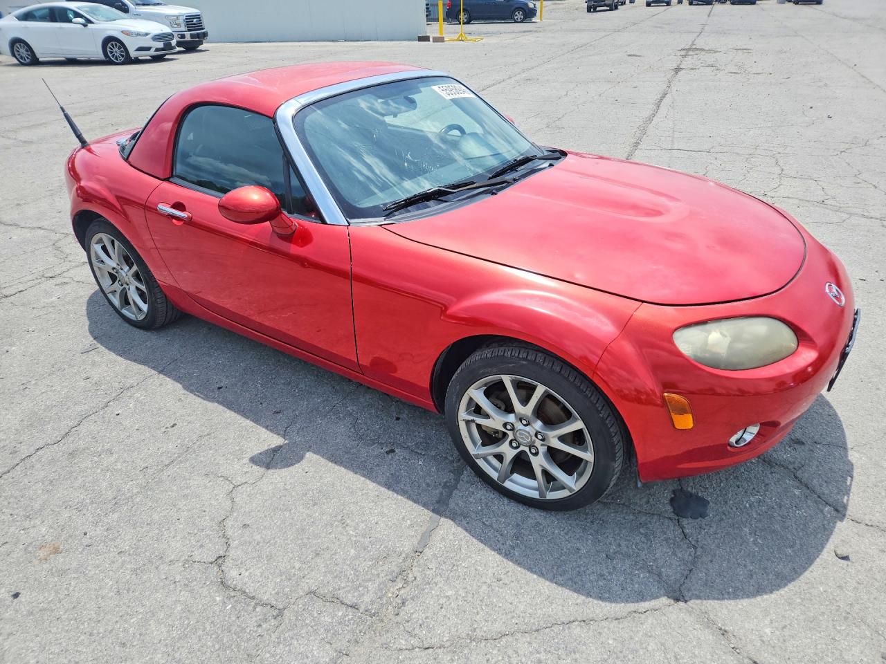 2006 Mazda Mx-5 Miata Red vin: JM1NC25F360100429