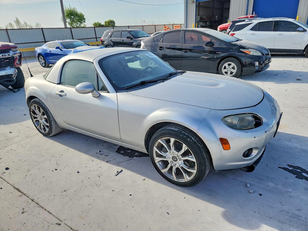 2006 Mazda Mx-5 Miata Silver vin: JM1NC25F360108059