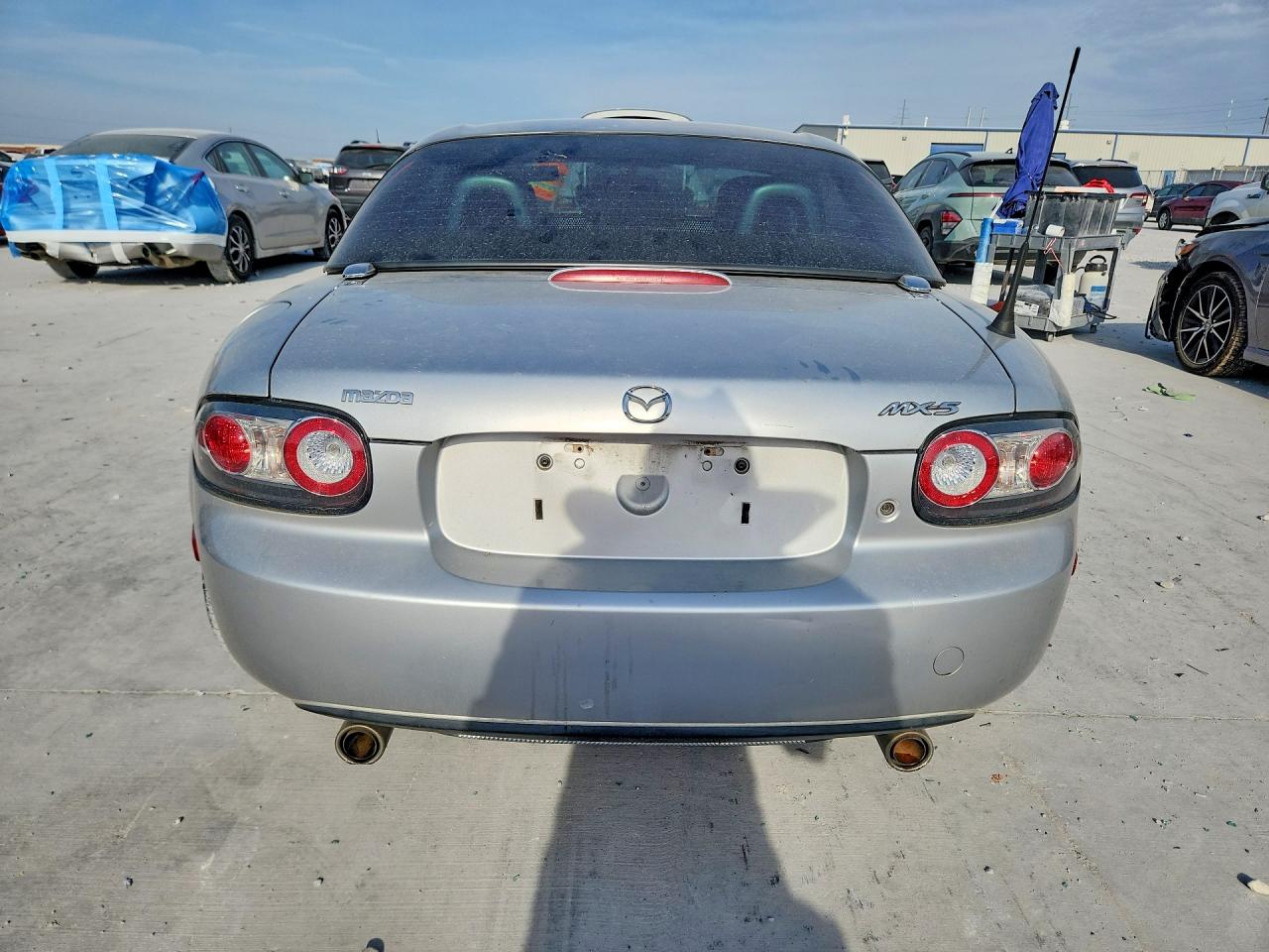 2006 Mazda Mx-5 Miata Silver vin: JM1NC25F360108059