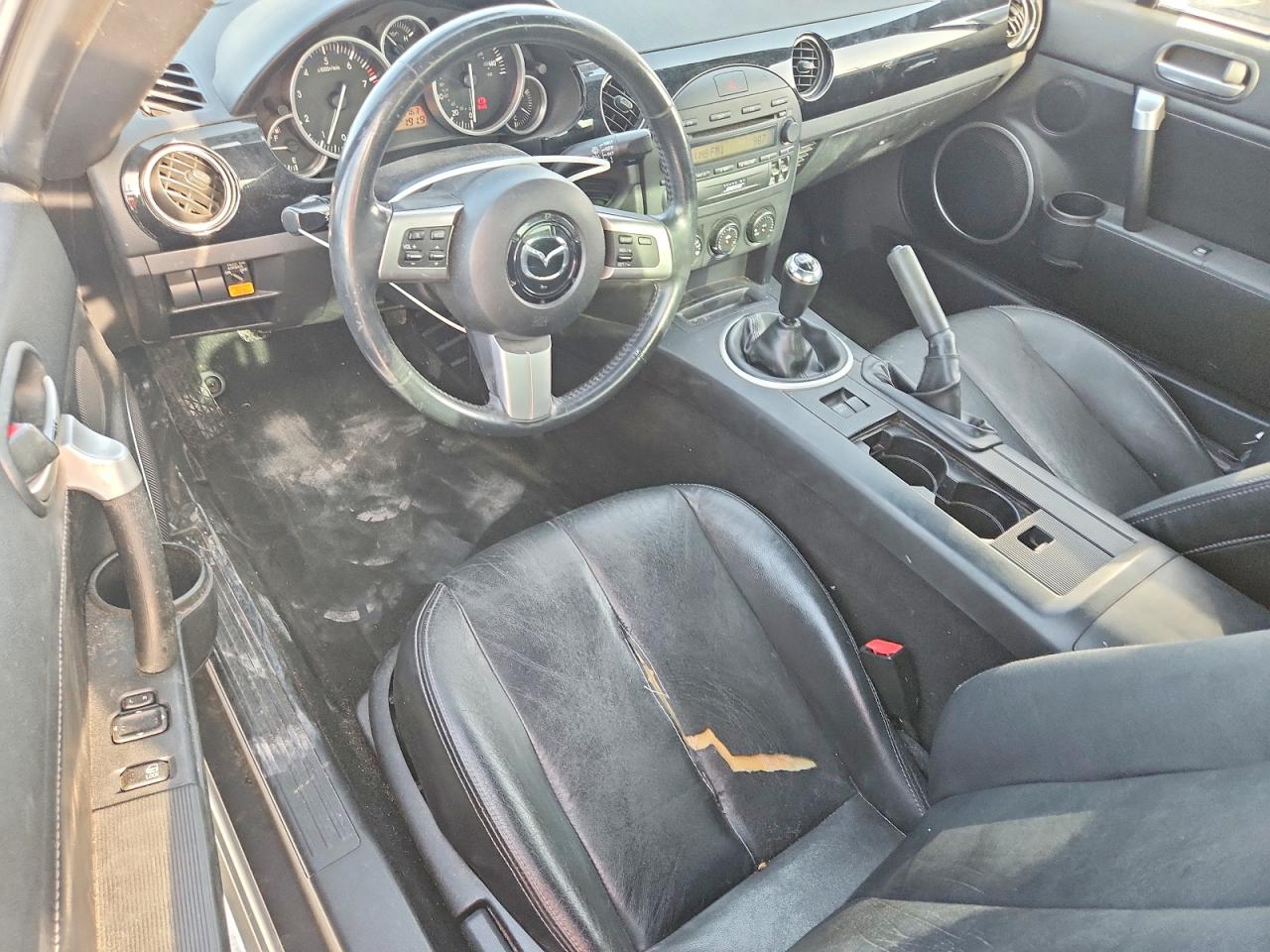 2006 Mazda Mx-5 Miata Silver vin: JM1NC25F360108059