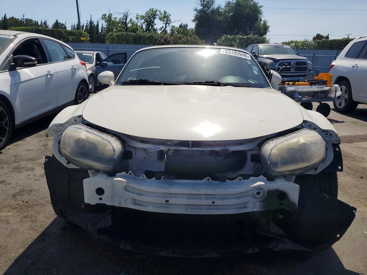 2006 Mazda Mx-5 Miata White vin: JM1NC25F360111737