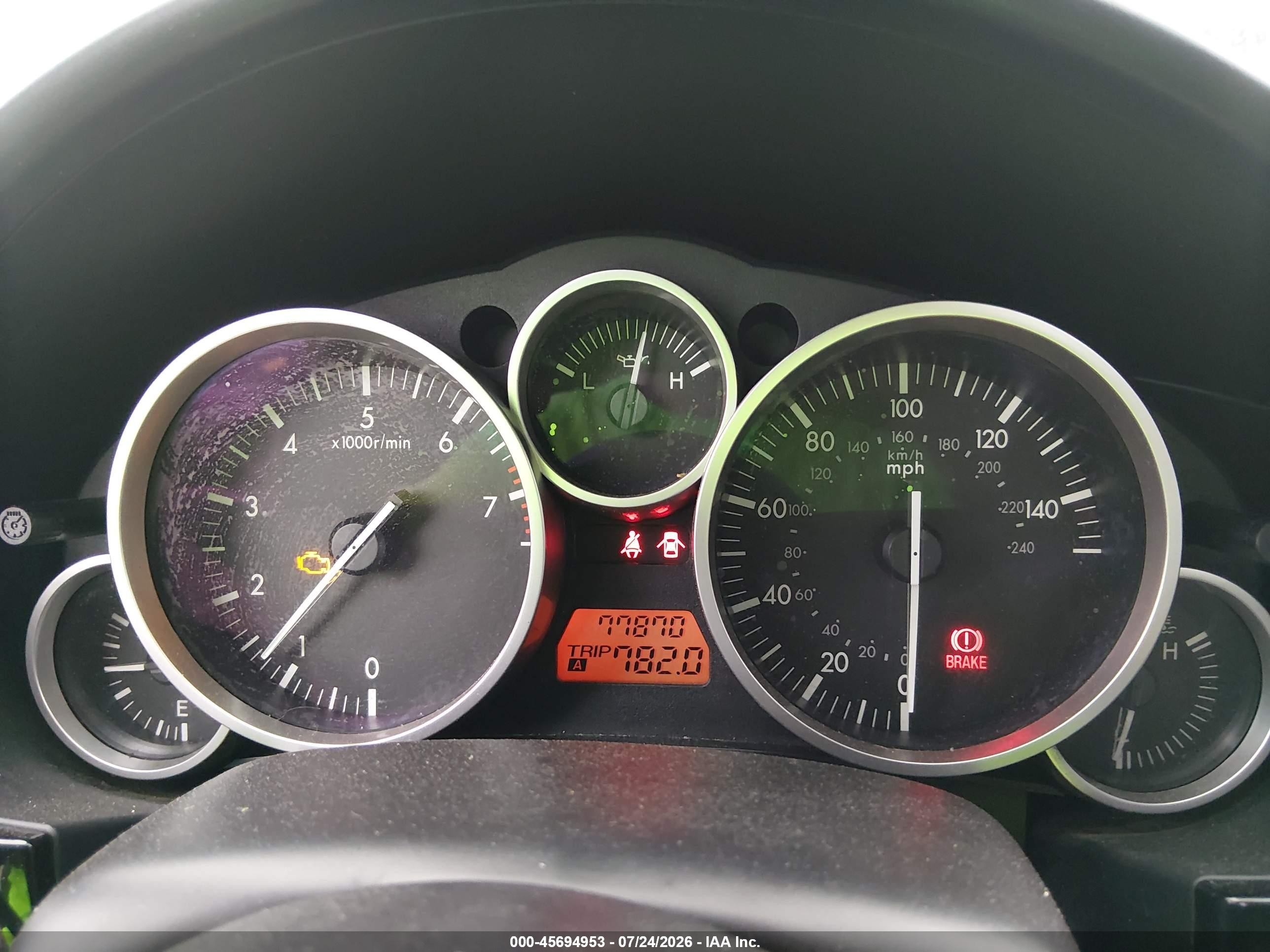 2008 Mazda Mx-5 Sport Silver vin: JM1NC25F380139489
