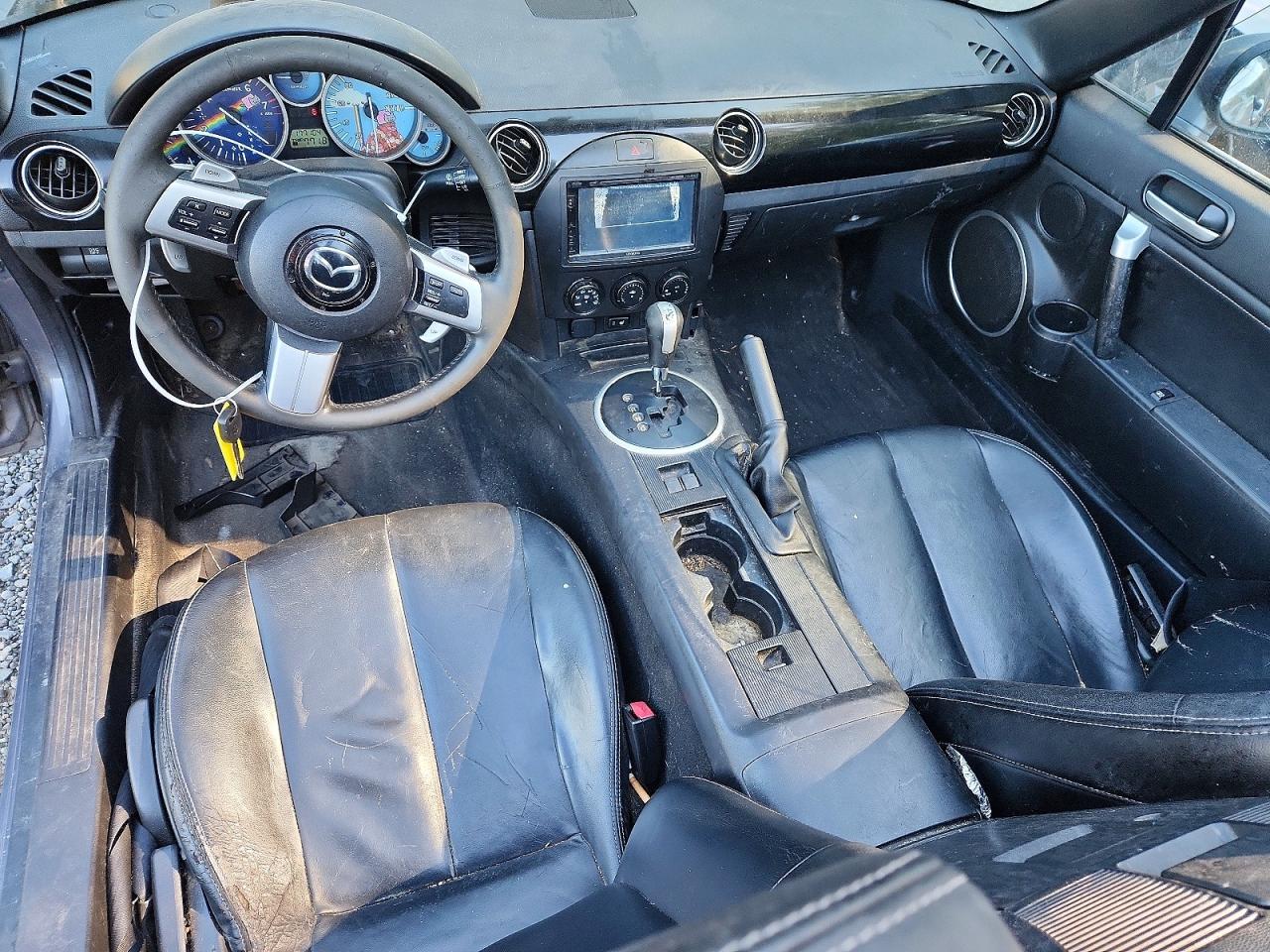 2008 Mazda Mx-5 Miata Base Gray vin: JM1NC25F380148063