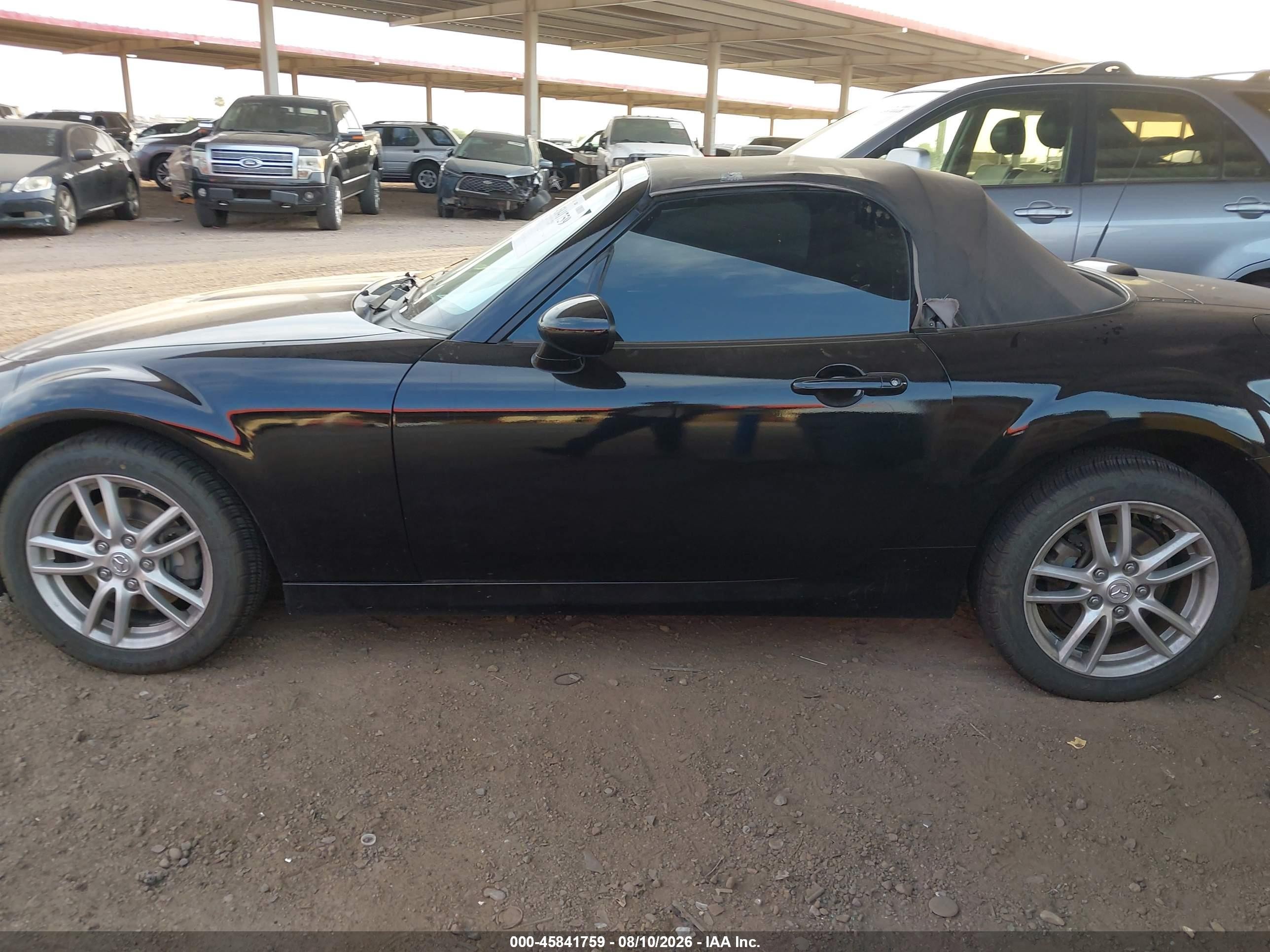 2009 Mazda Mx-5 Miata Sport Black vin: JM1NC25F390203595