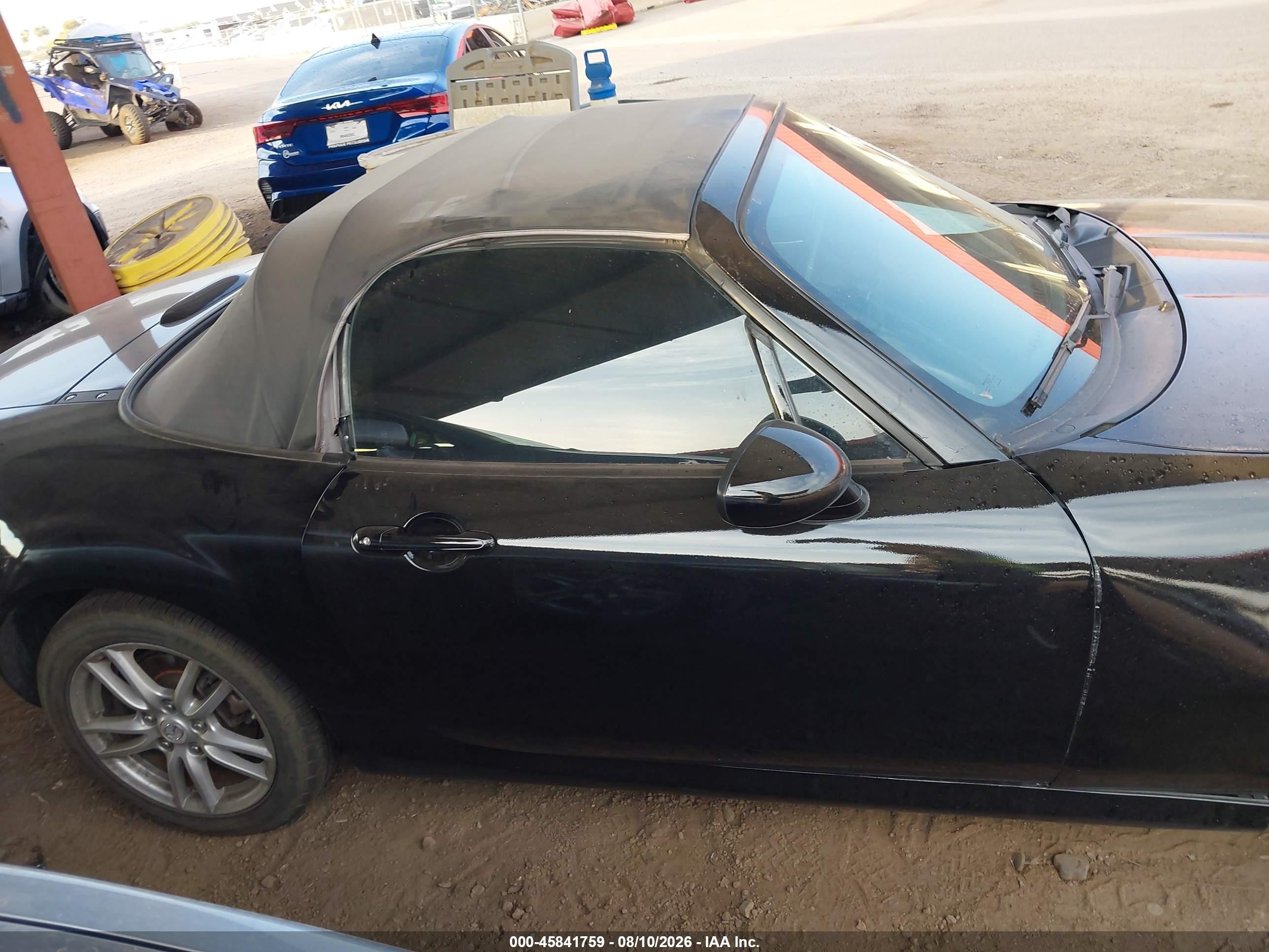 2009 Mazda Mx-5 Miata Sport Black vin: JM1NC25F390203595