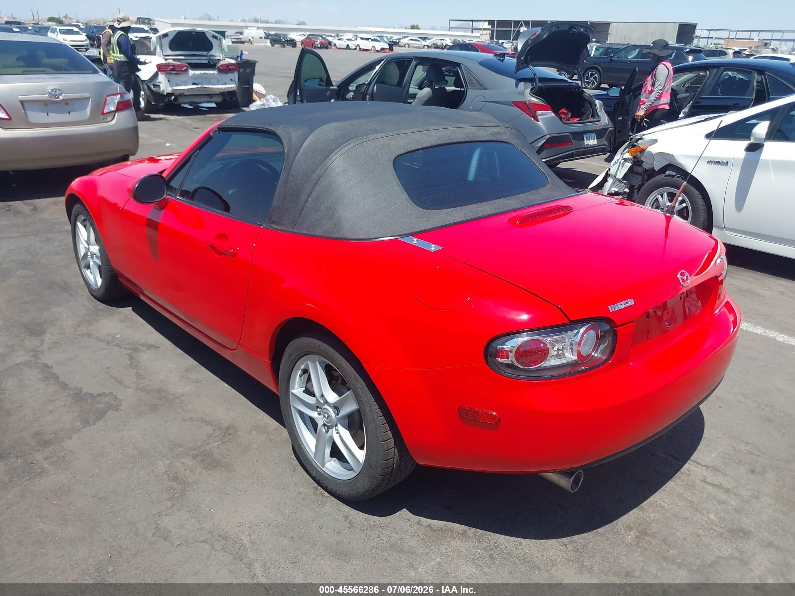 2006 Mazda Mx-5 Touring Красный vin: JM1NC25F460103713