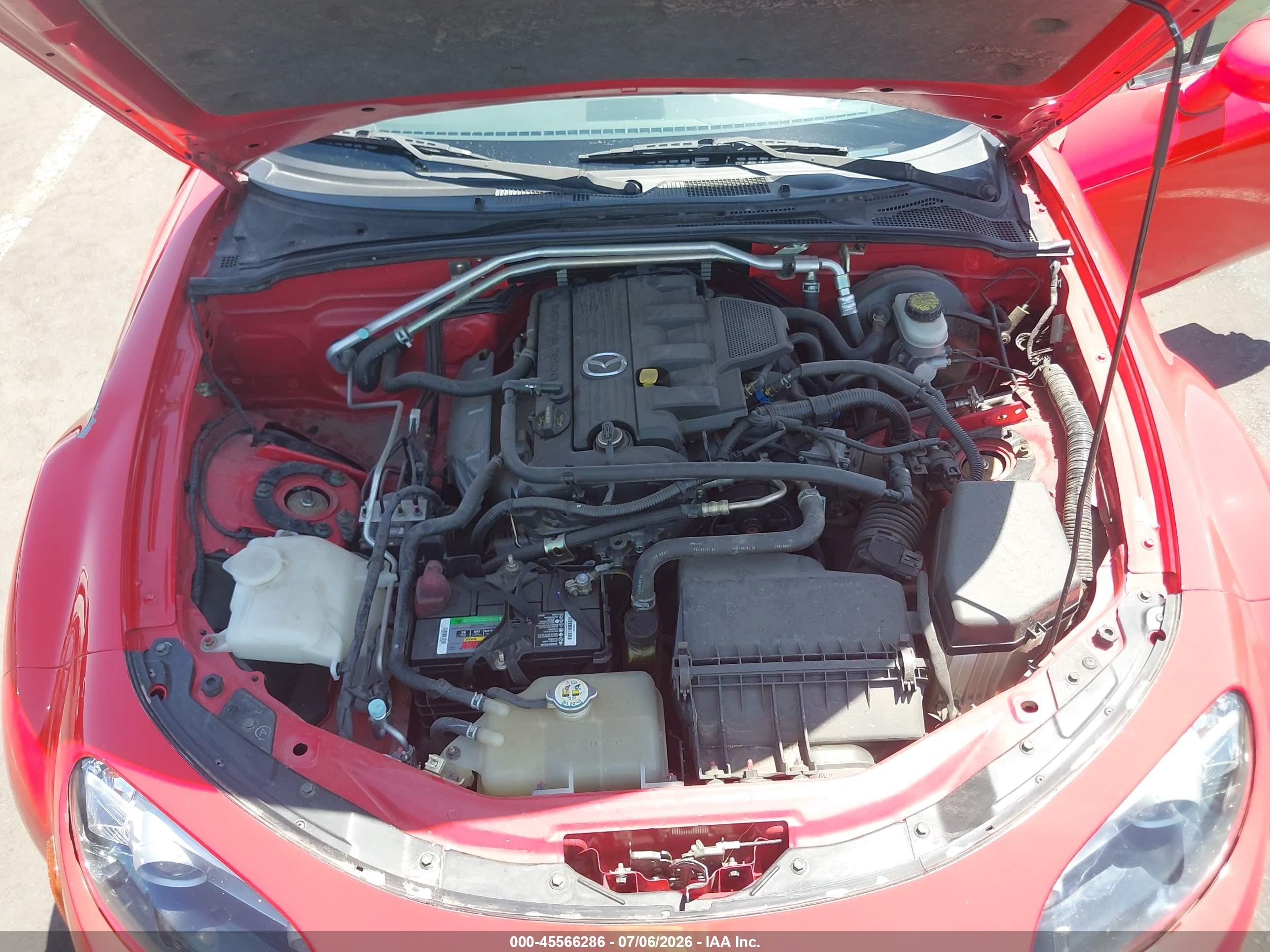 2006 Mazda Mx-5 Touring Красный vin: JM1NC25F460103713