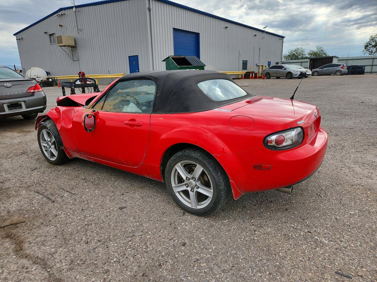 2006 Mazda Mx-5 Miata Red vin: JM1NC25F460120835
