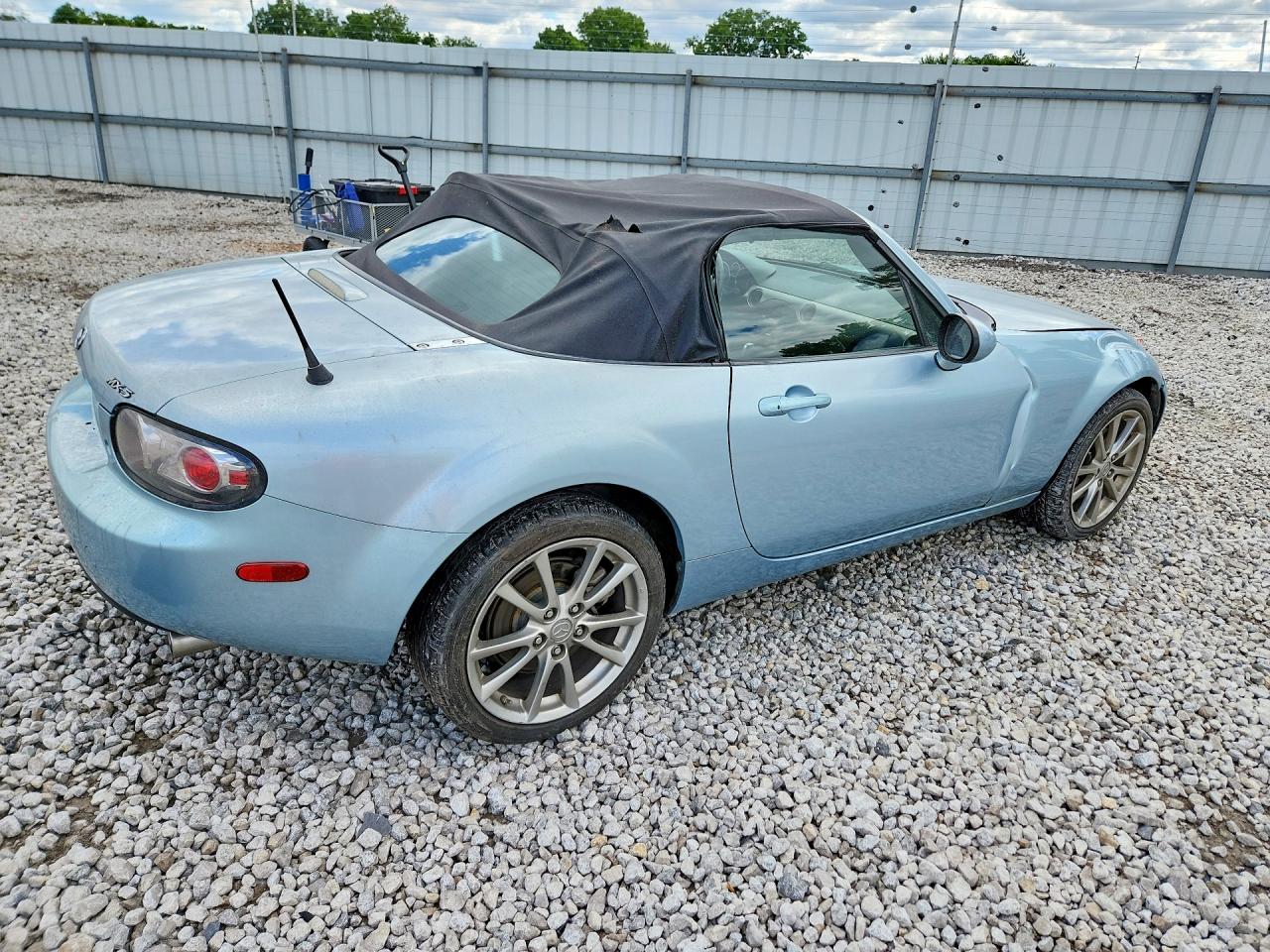 2008 Mazda Mx-5 Miata Blue vin: JM1NC25F480147374