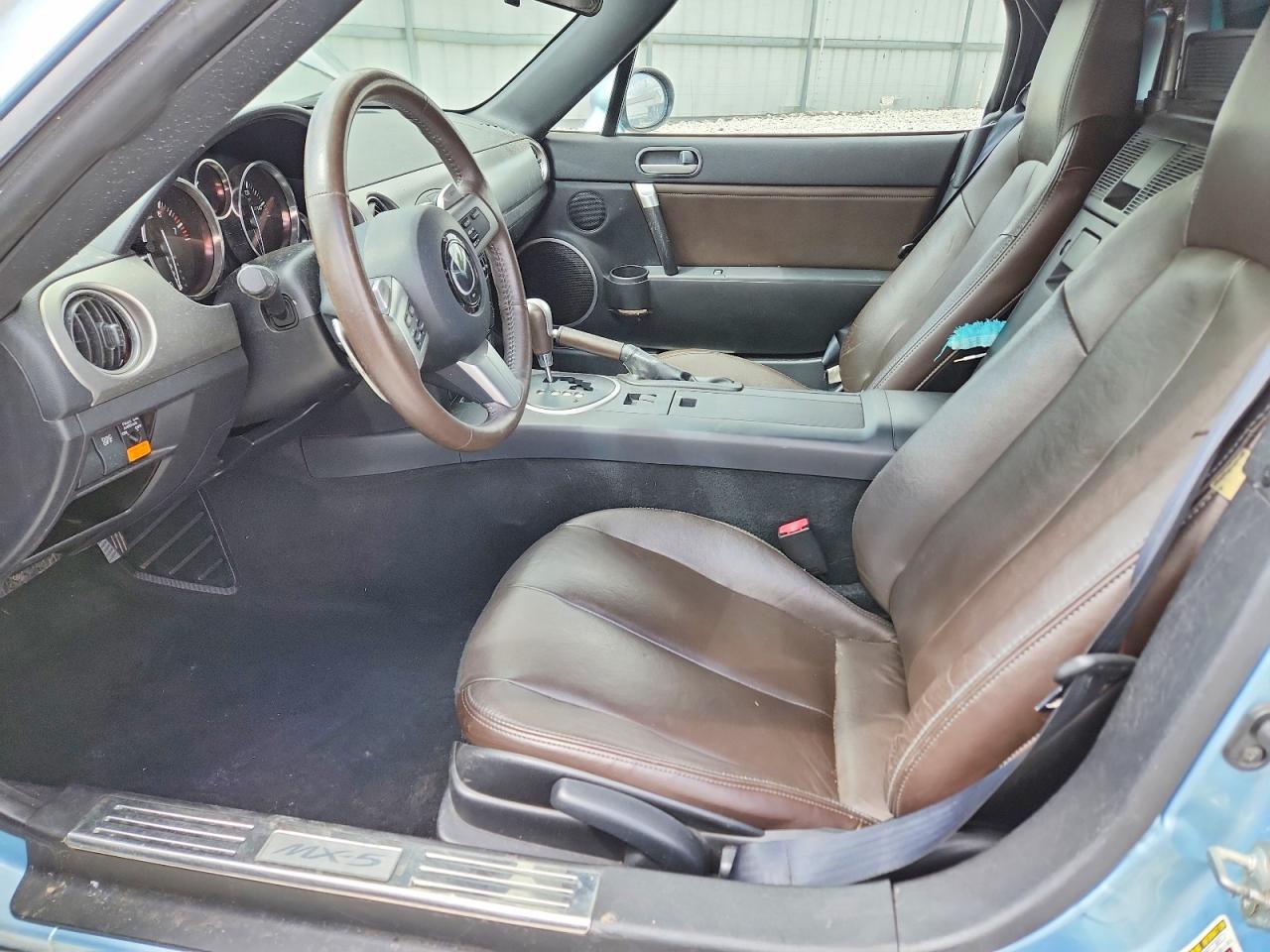 2008 Mazda Mx-5 Miata Blue vin: JM1NC25F480147374