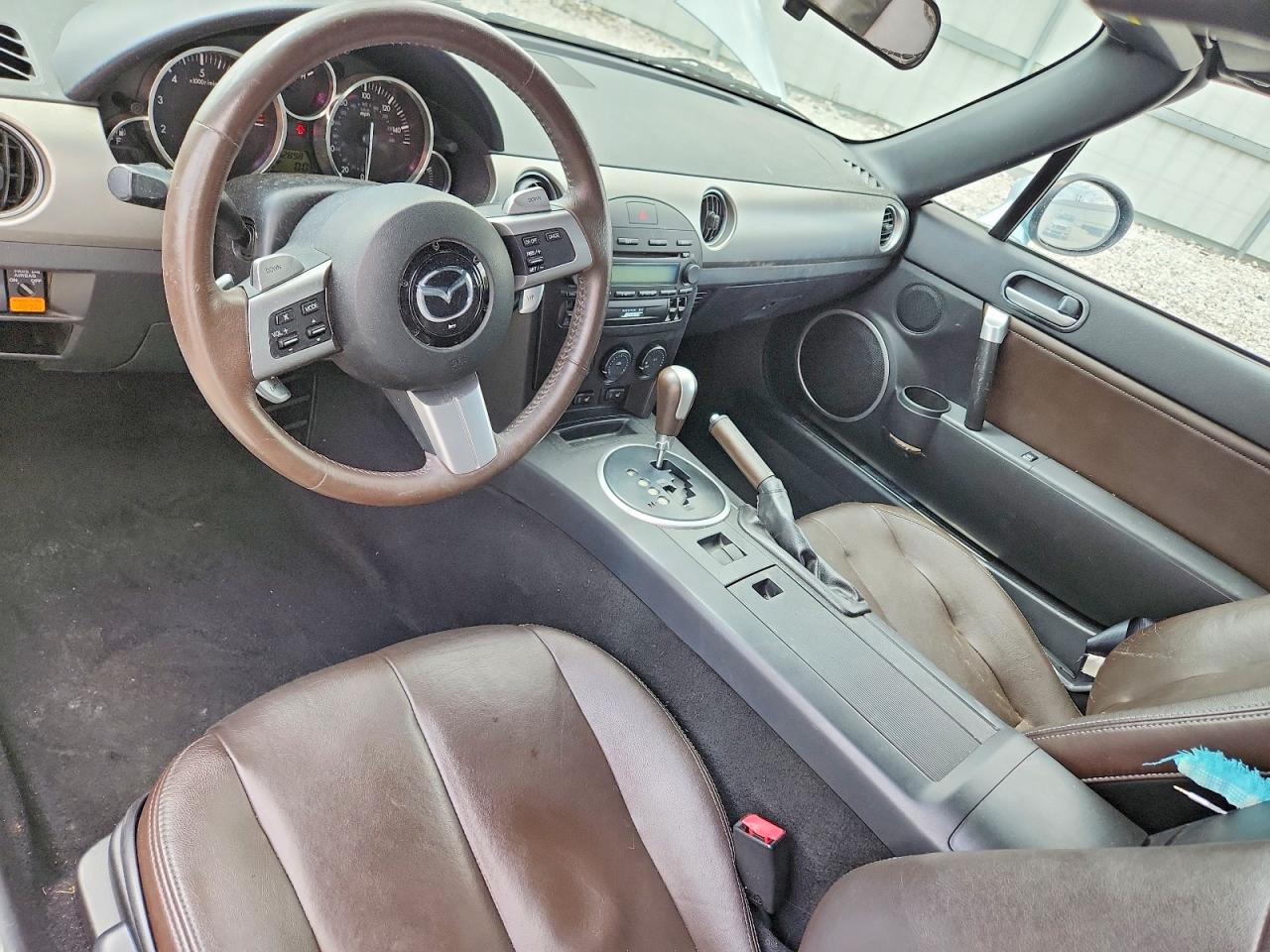 2008 Mazda Mx-5 Miata Blue vin: JM1NC25F480147374