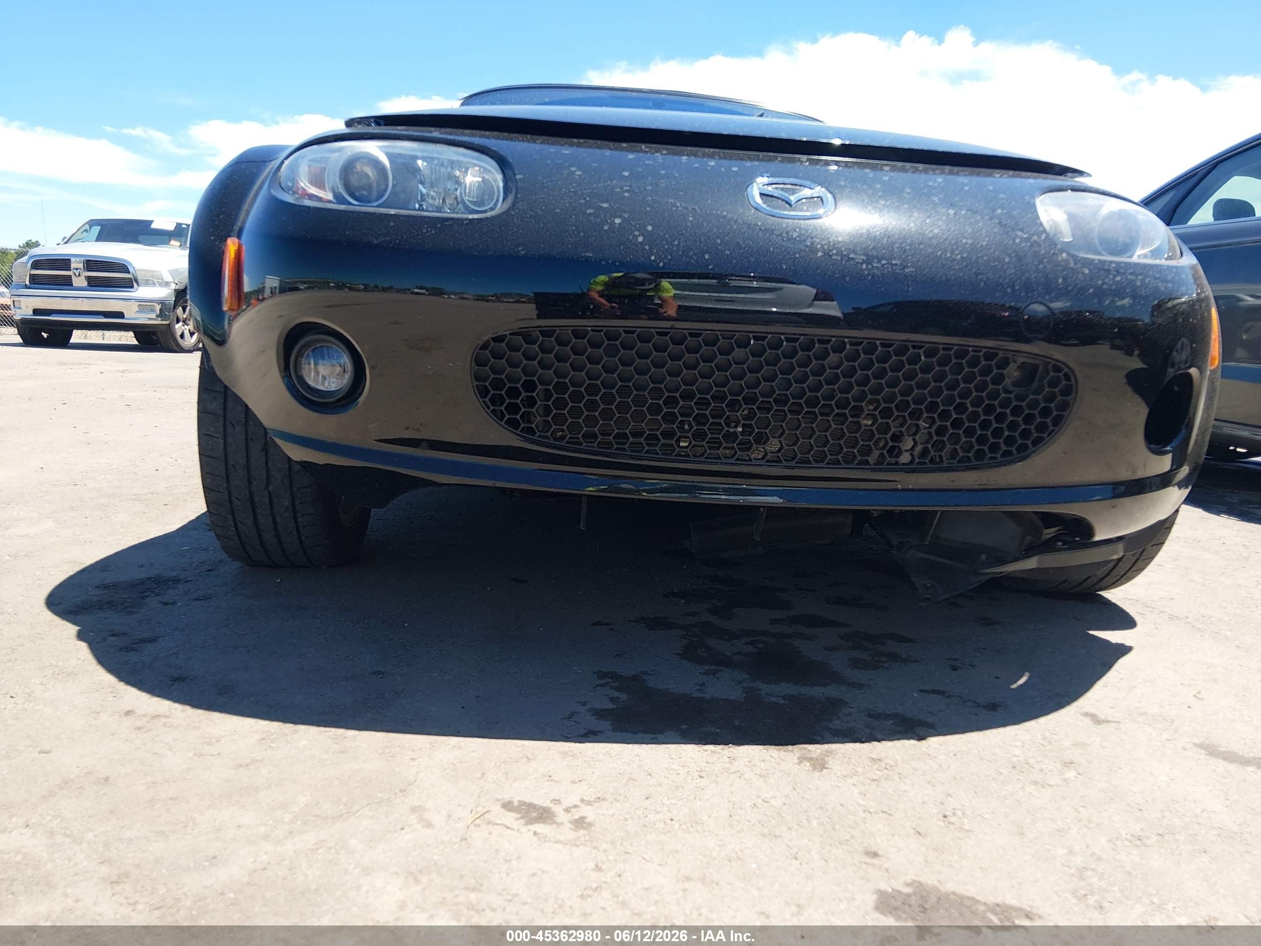 2006 Mazda Mx-5 Touring Black vin: JM1NC25F560104580