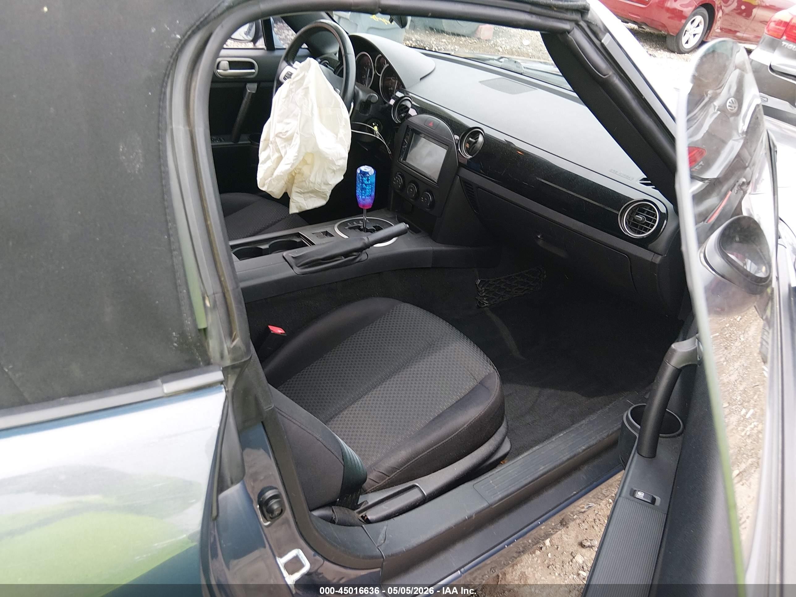 2006 Mazda Mx-5 Sport Gray vin: JM1NC25F560108421