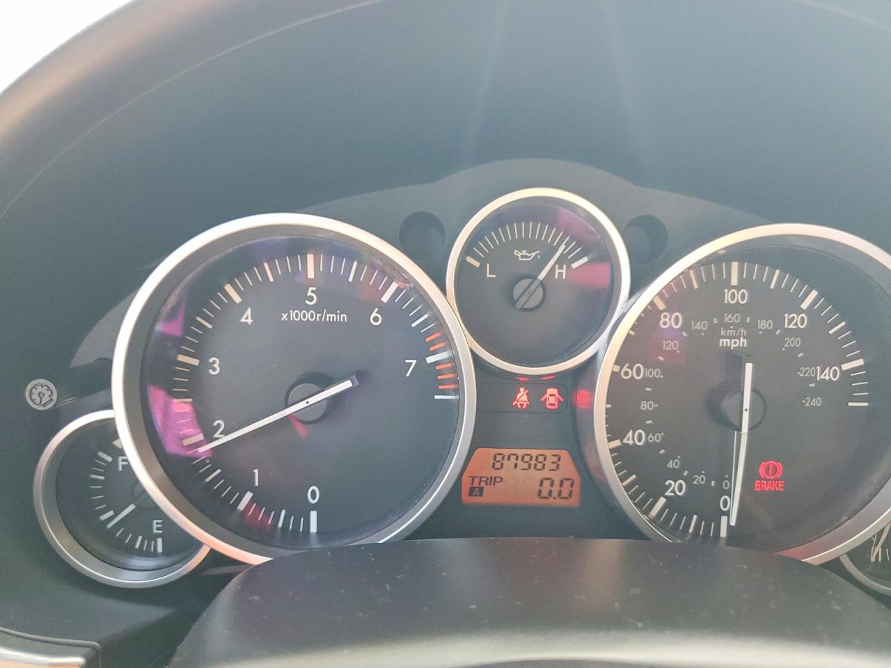 2006 Mazda Mx-5 Miata Silver vin: JM1NC25F560114056