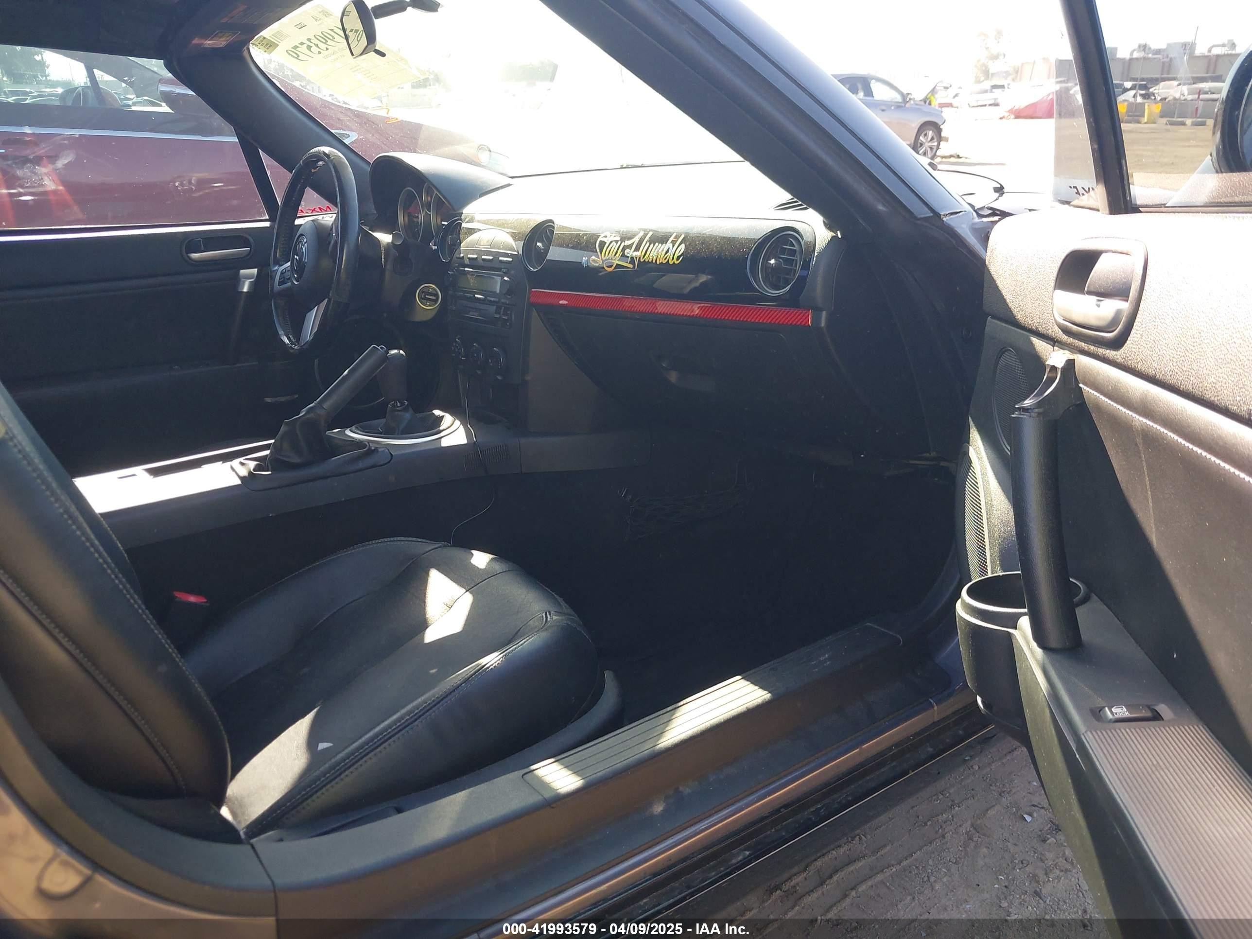 2006 Mazda Mx-5 Grand Touring Черный vin: JM1NC25F560119905
