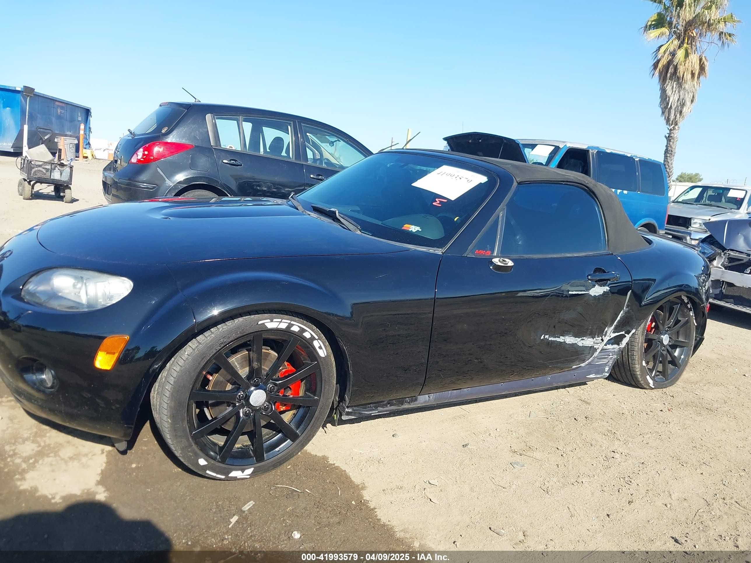 2006 Mazda Mx-5 Grand Touring Черный vin: JM1NC25F560119905