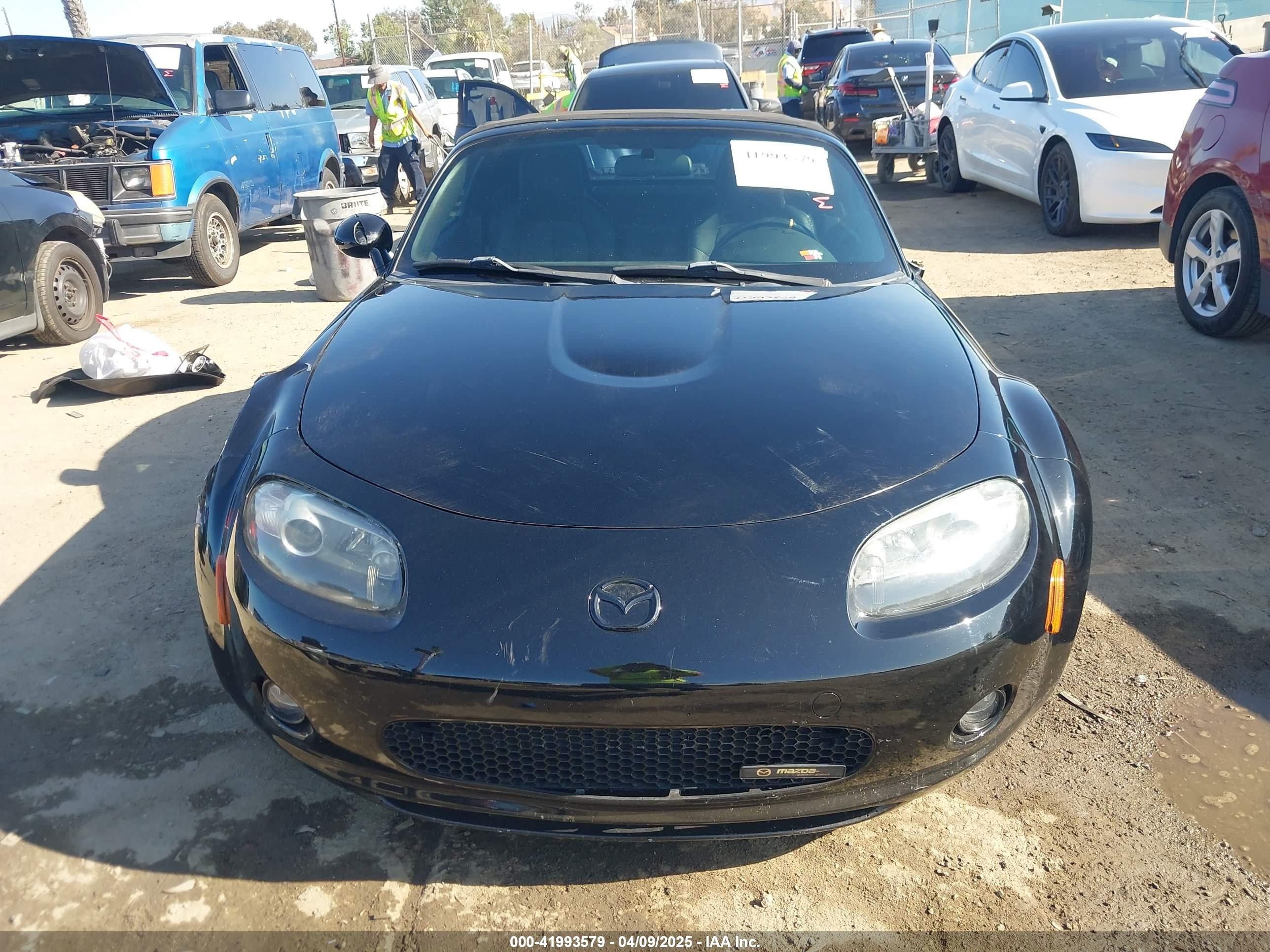 2006 Mazda Mx-5 Grand Touring Черный vin: JM1NC25F560119905