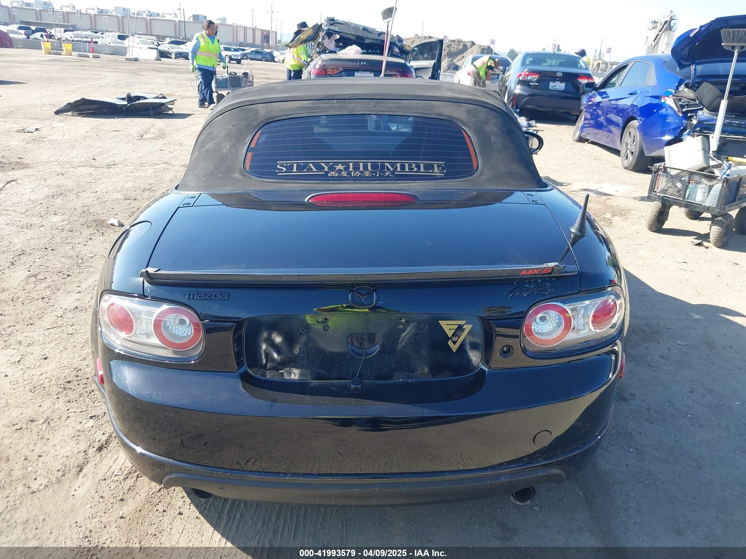 2006 Mazda Mx-5 Grand Touring Черный vin: JM1NC25F560119905