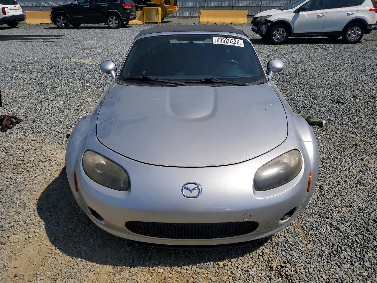 2006 Mazda Mx-5 Miata Silver vin: JM1NC25F560121346
