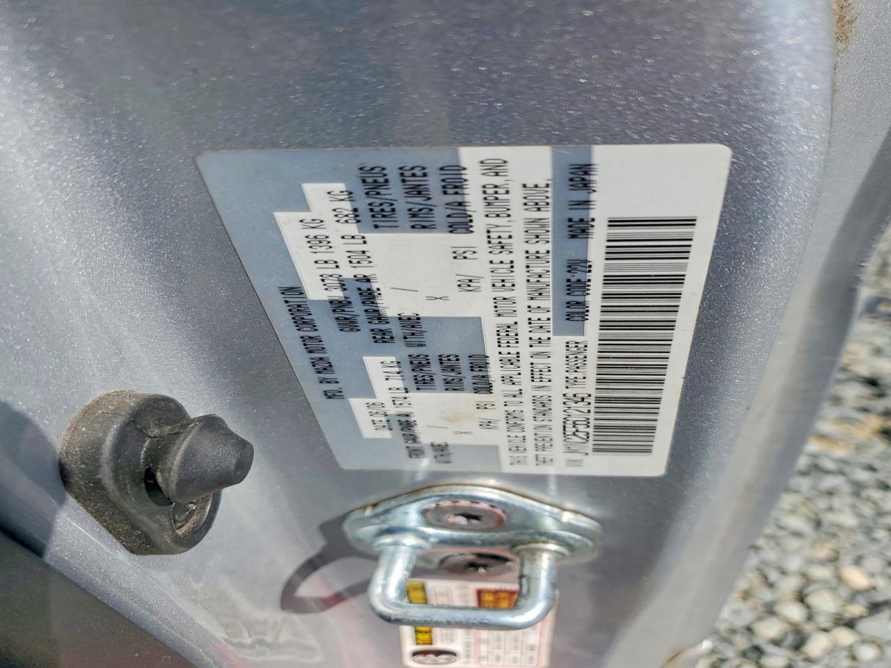 2006 Mazda Mx-5 Miata Silver vin: JM1NC25F560121346