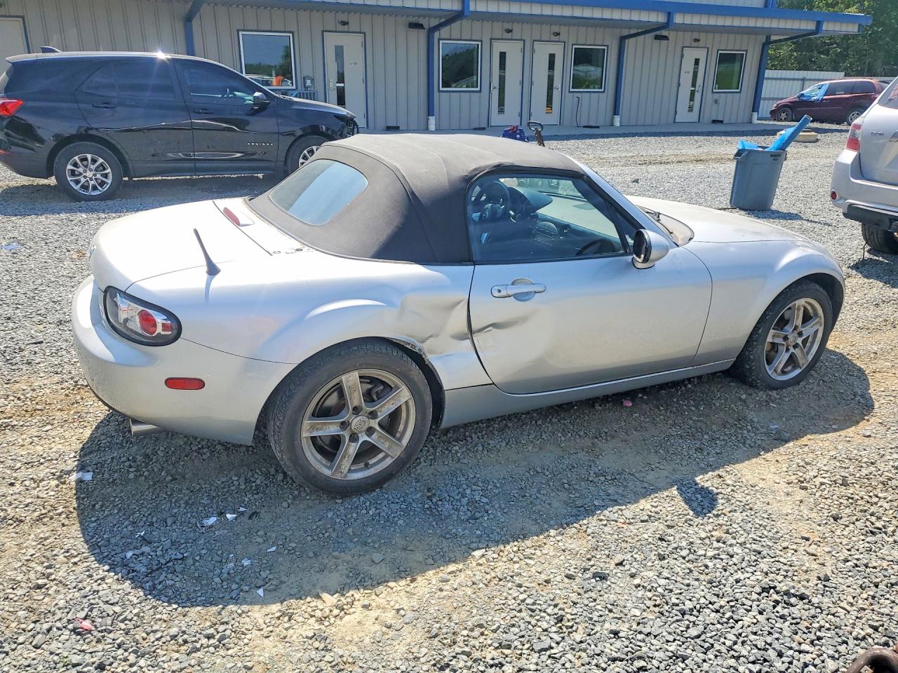 2006 Mazda Mx-5 Miata Silver vin: JM1NC25F560121346