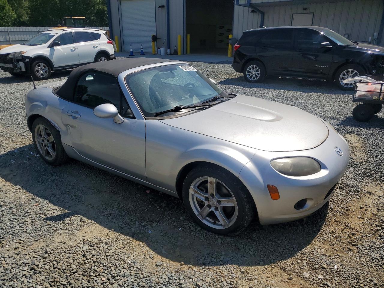2006 Mazda Mx-5 Miata Silver vin: JM1NC25F560121346