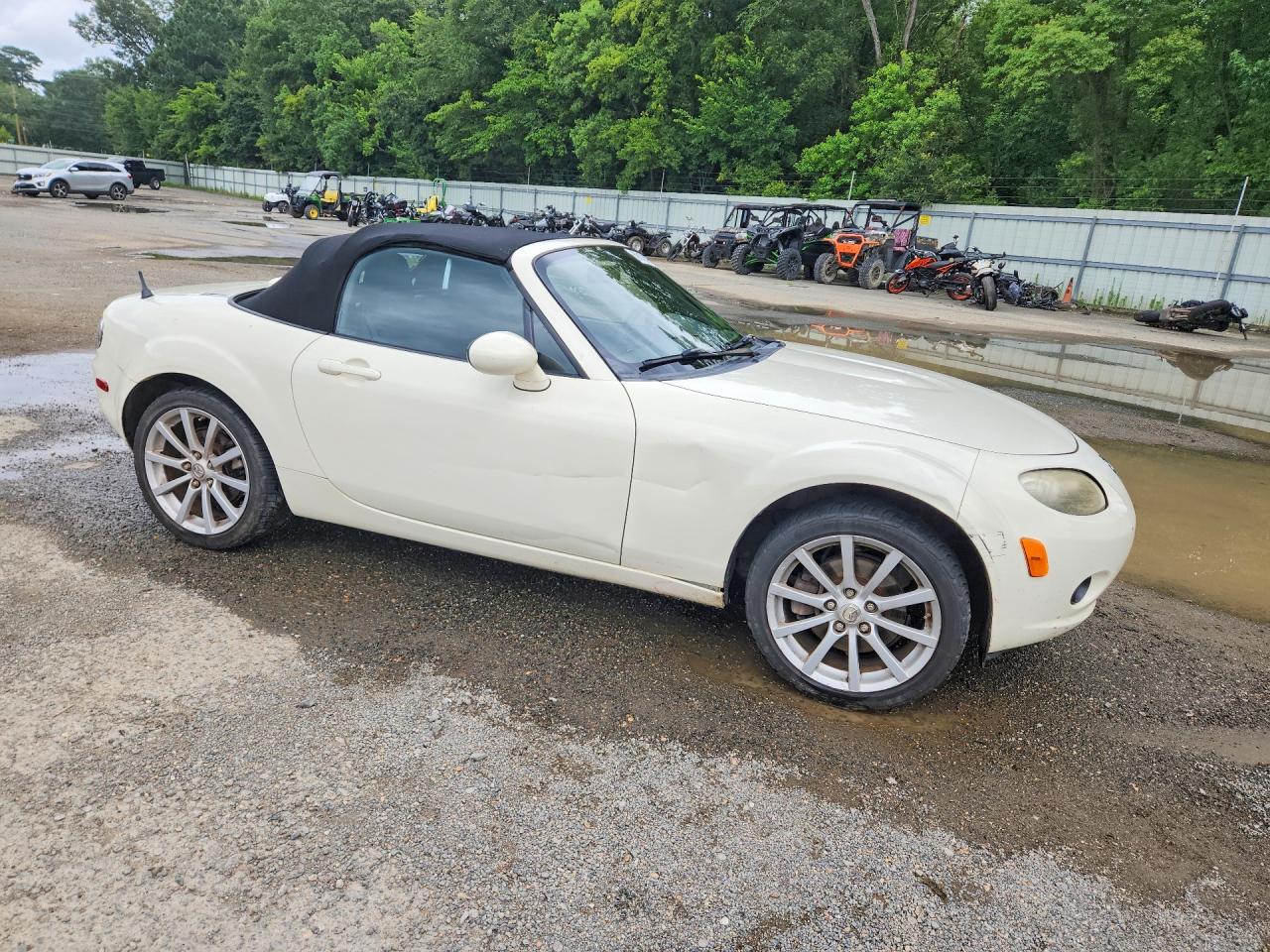 2008 Mazda Mx-5 Miata Cream vin: JM1NC25F580139641