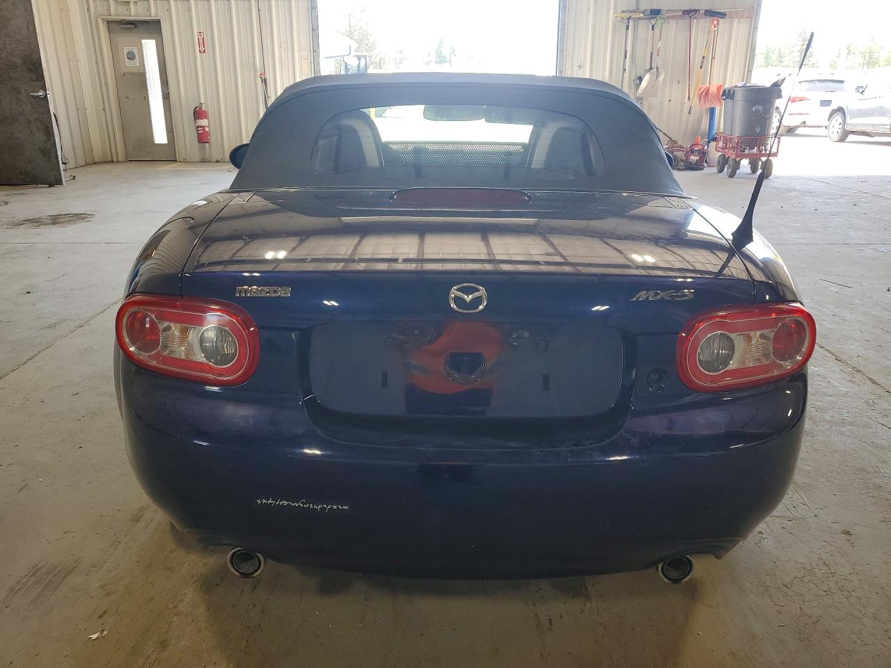 2009 Mazda Mx-5 Miata Blue vin: JM1NC25F590202626