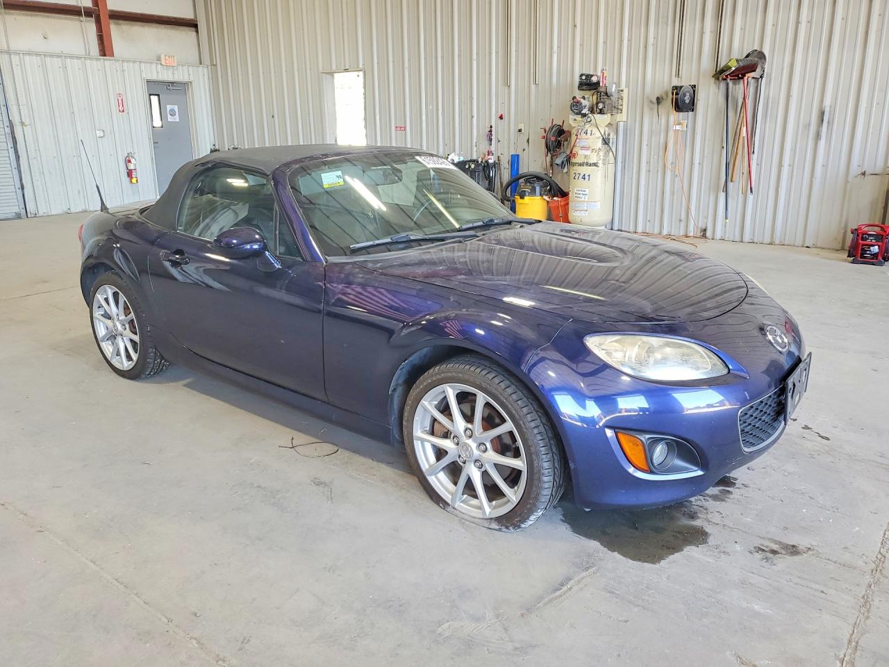 2009 Mazda Mx-5 Miata Blue vin: JM1NC25F590202626