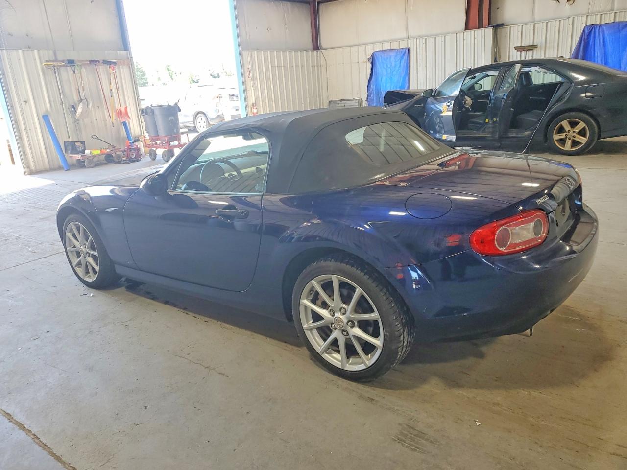 2009 Mazda Mx-5 Miata Blue vin: JM1NC25F590202626