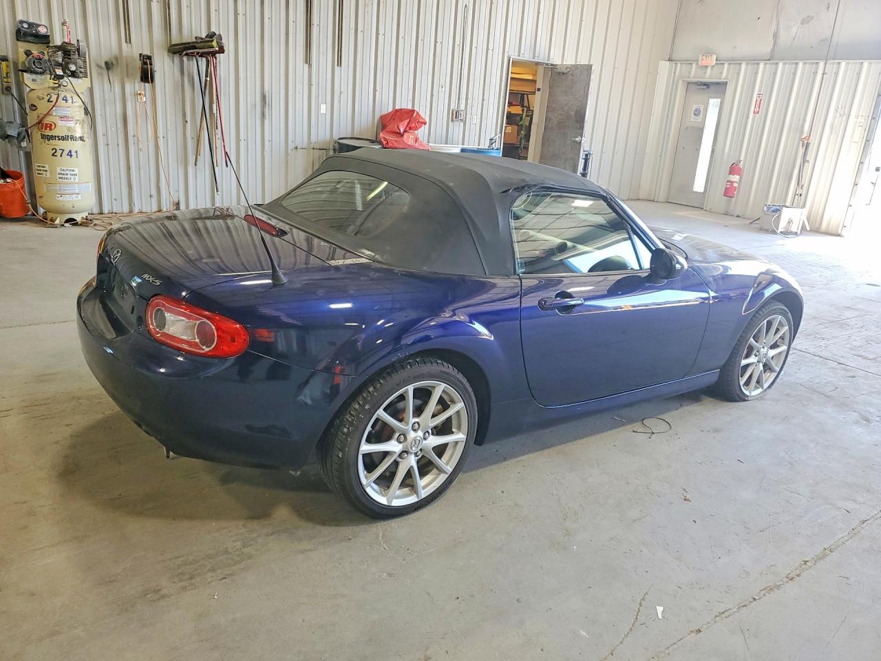 2009 Mazda Mx-5 Miata Blue vin: JM1NC25F590202626