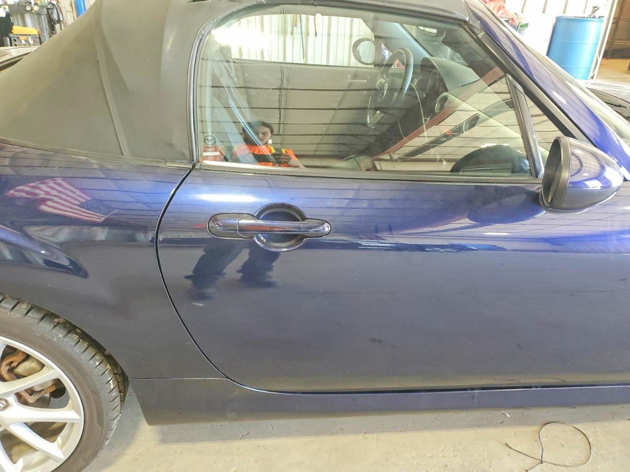 2009 Mazda Mx-5 Miata Blue vin: JM1NC25F590202626