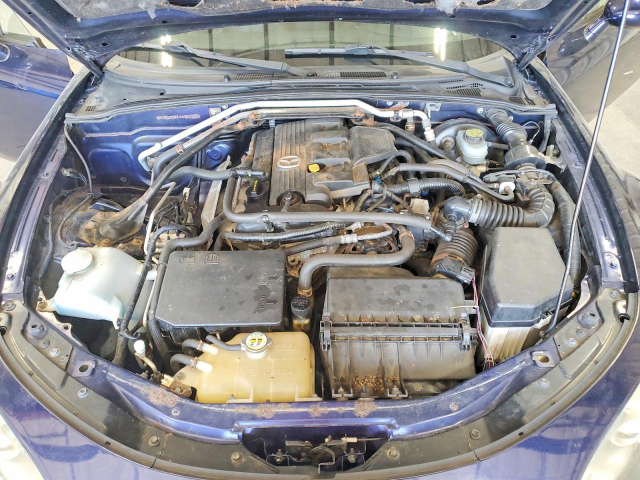 2009 Mazda Mx-5 Miata Blue vin: JM1NC25F590202626