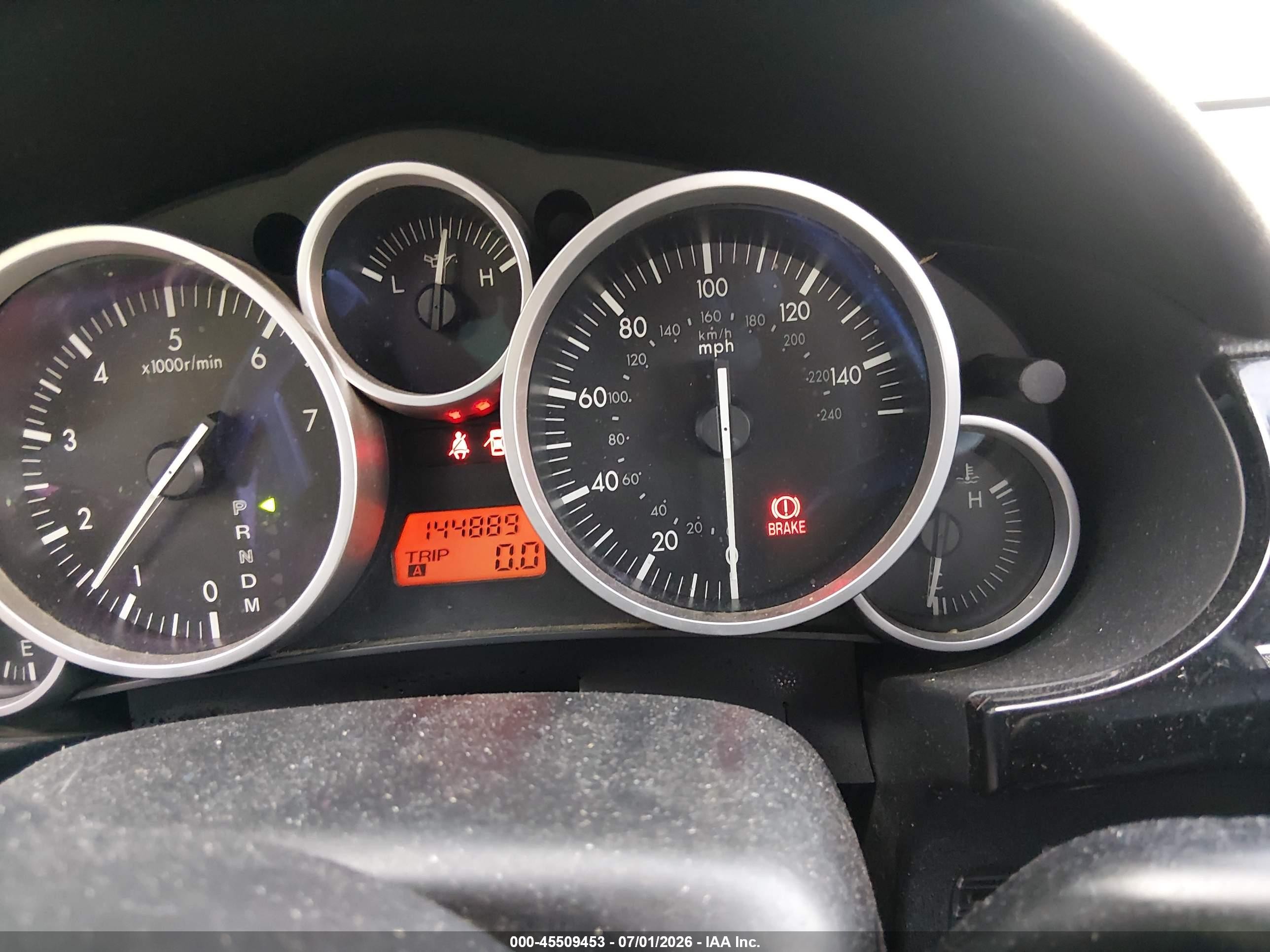 2006 Mazda Mx-5 Sport Blue vin: JM1NC25F660105205