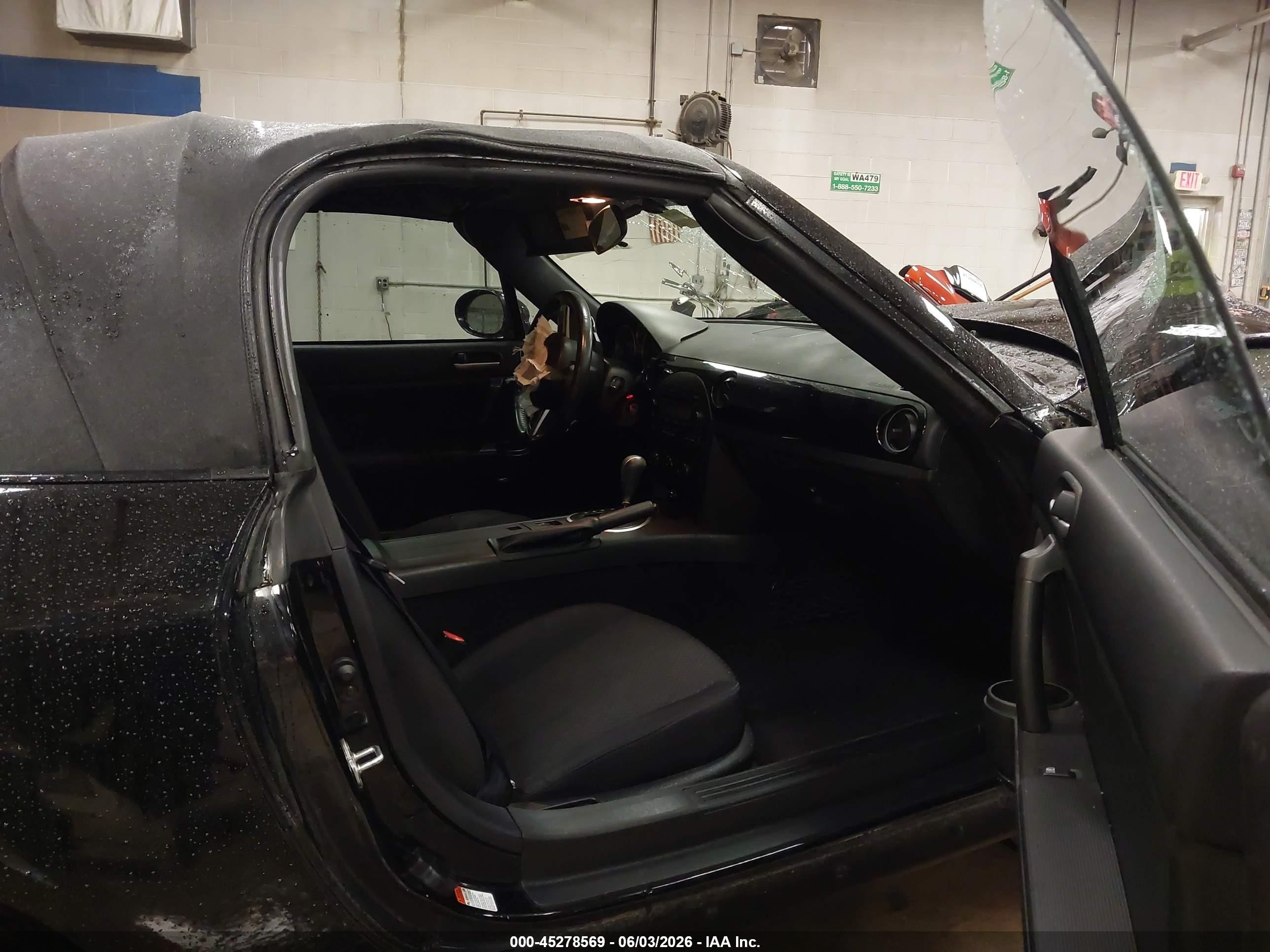 2006 Mazda Mx-5 Sport Black vin: JM1NC25F660108394
