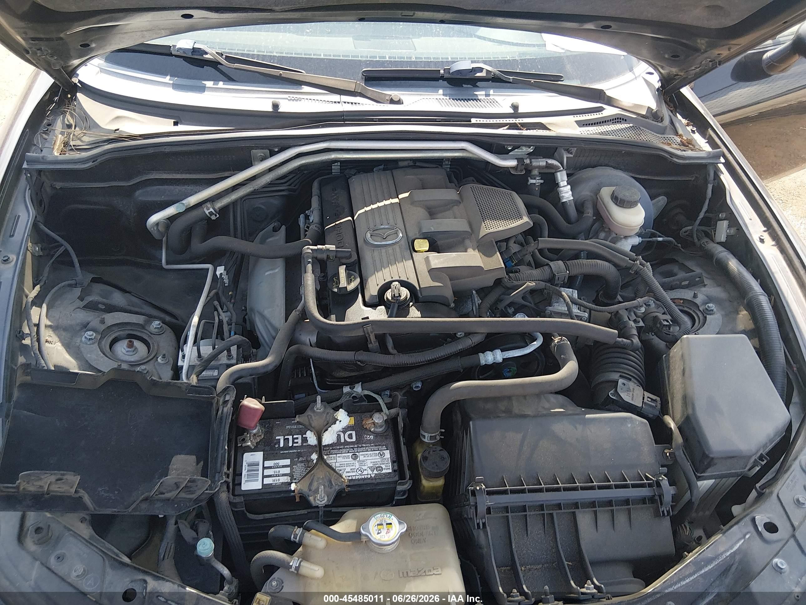 2007 Mazda Mx-5 Sport Черный vin: JM1NC25F670137525