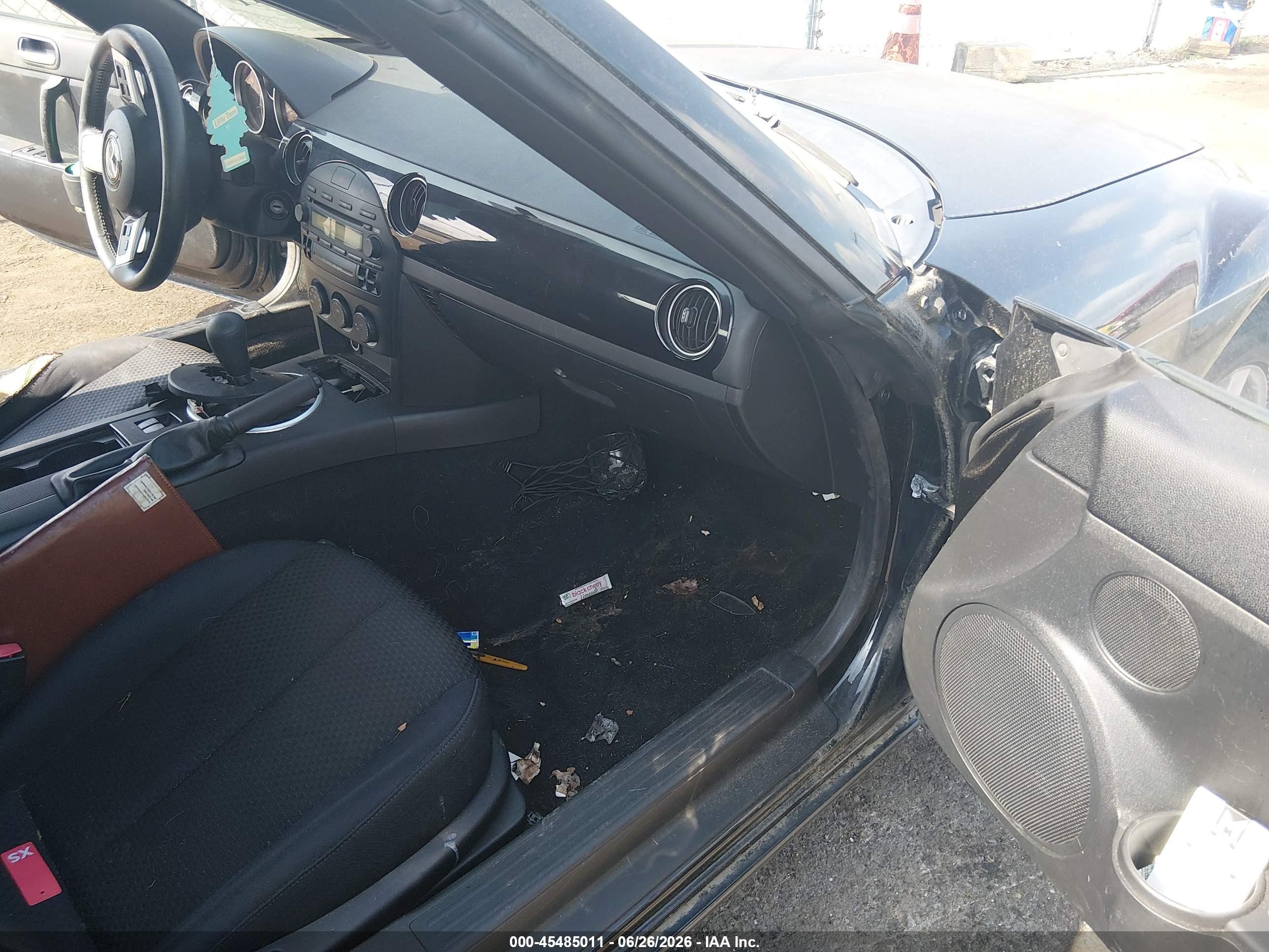 2007 Mazda Mx-5 Sport Черный vin: JM1NC25F670137525
