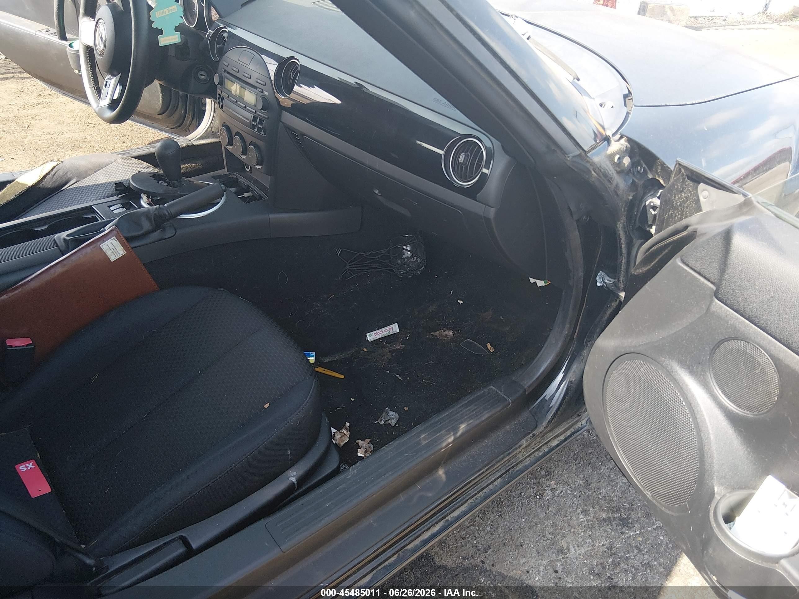2007 Mazda Mx-5 Sport Черный vin: JM1NC25F670137525