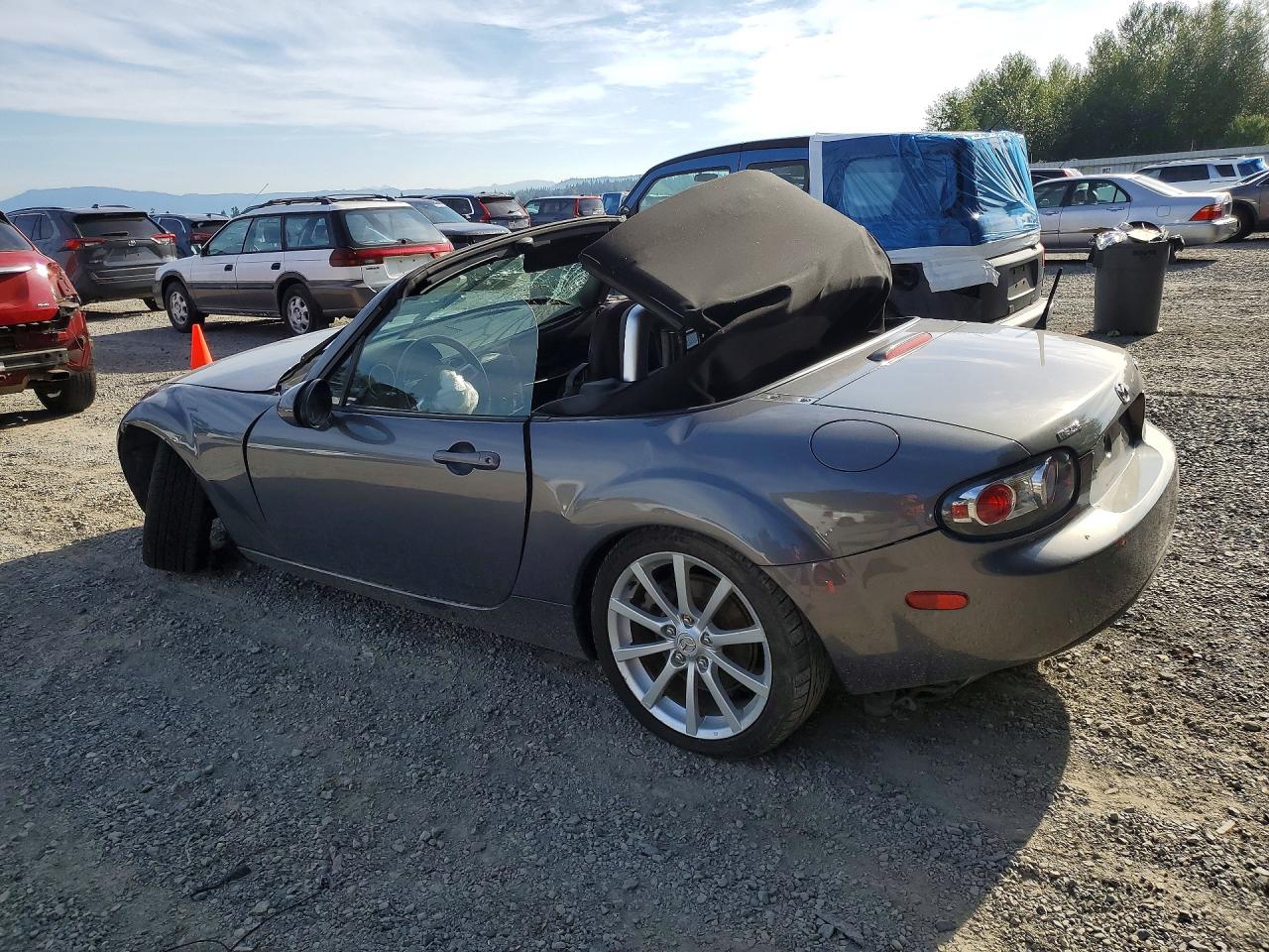 2006 Mazda Mx-5 Miata Gray vin: JM1NC25F760104404