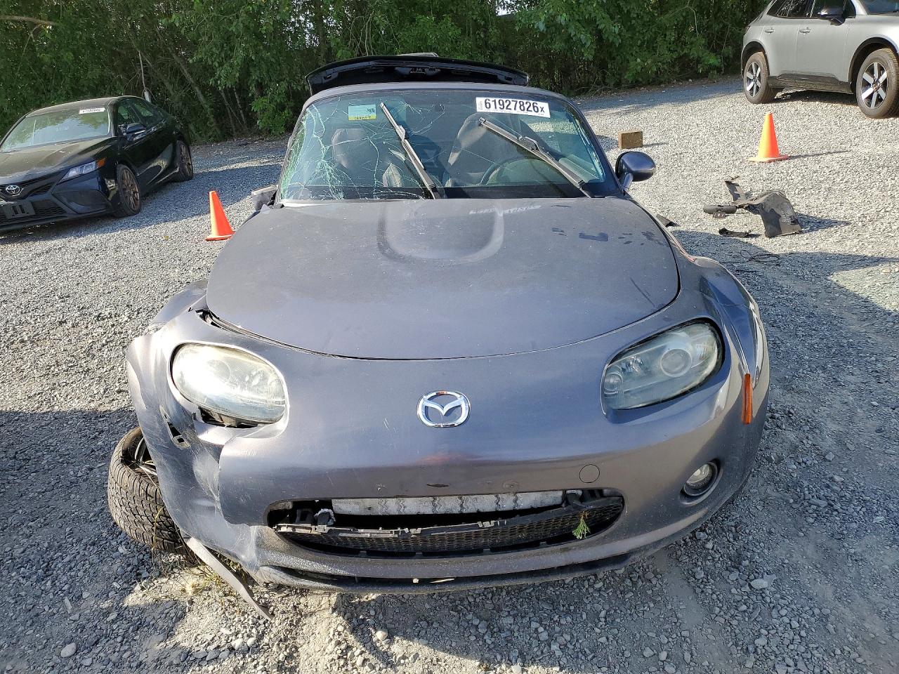 2006 Mazda Mx-5 Miata Gray vin: JM1NC25F760104404