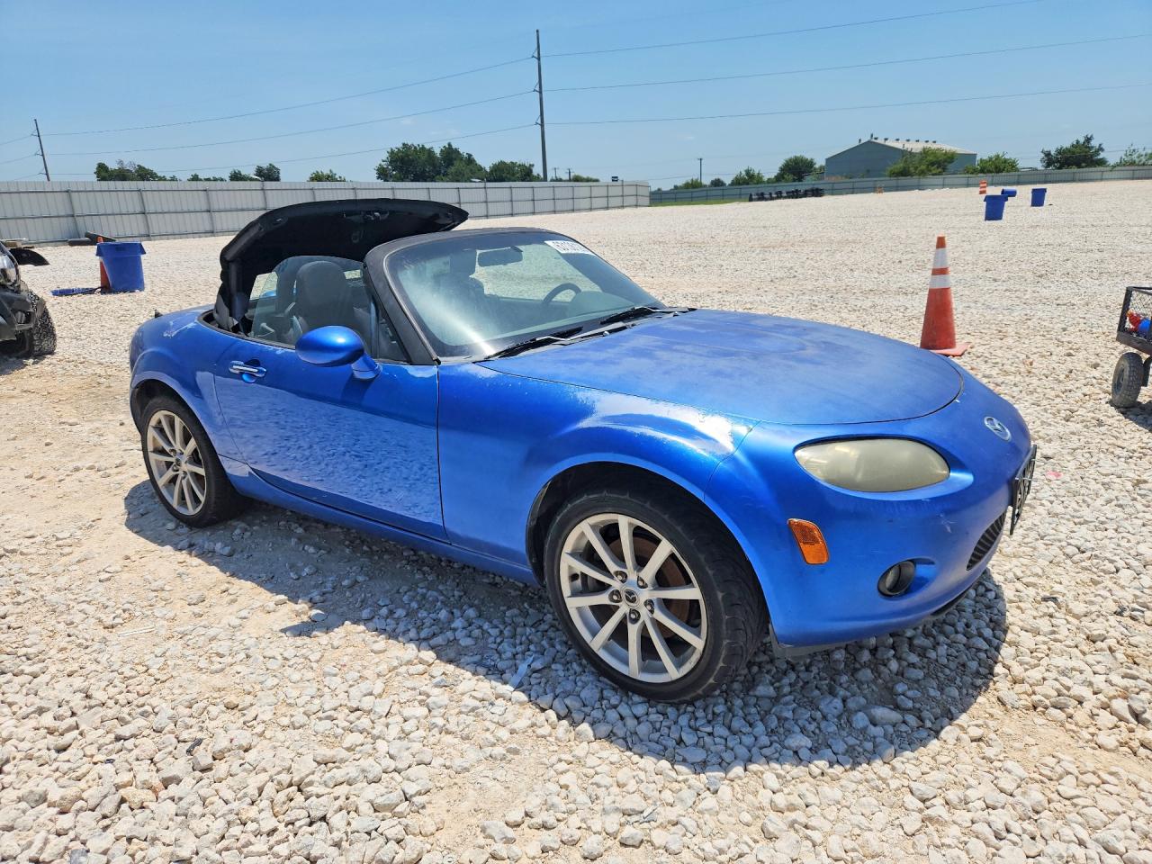 2006 Mazda Mx-5 Miata Синий vin: JM1NC25F760107657